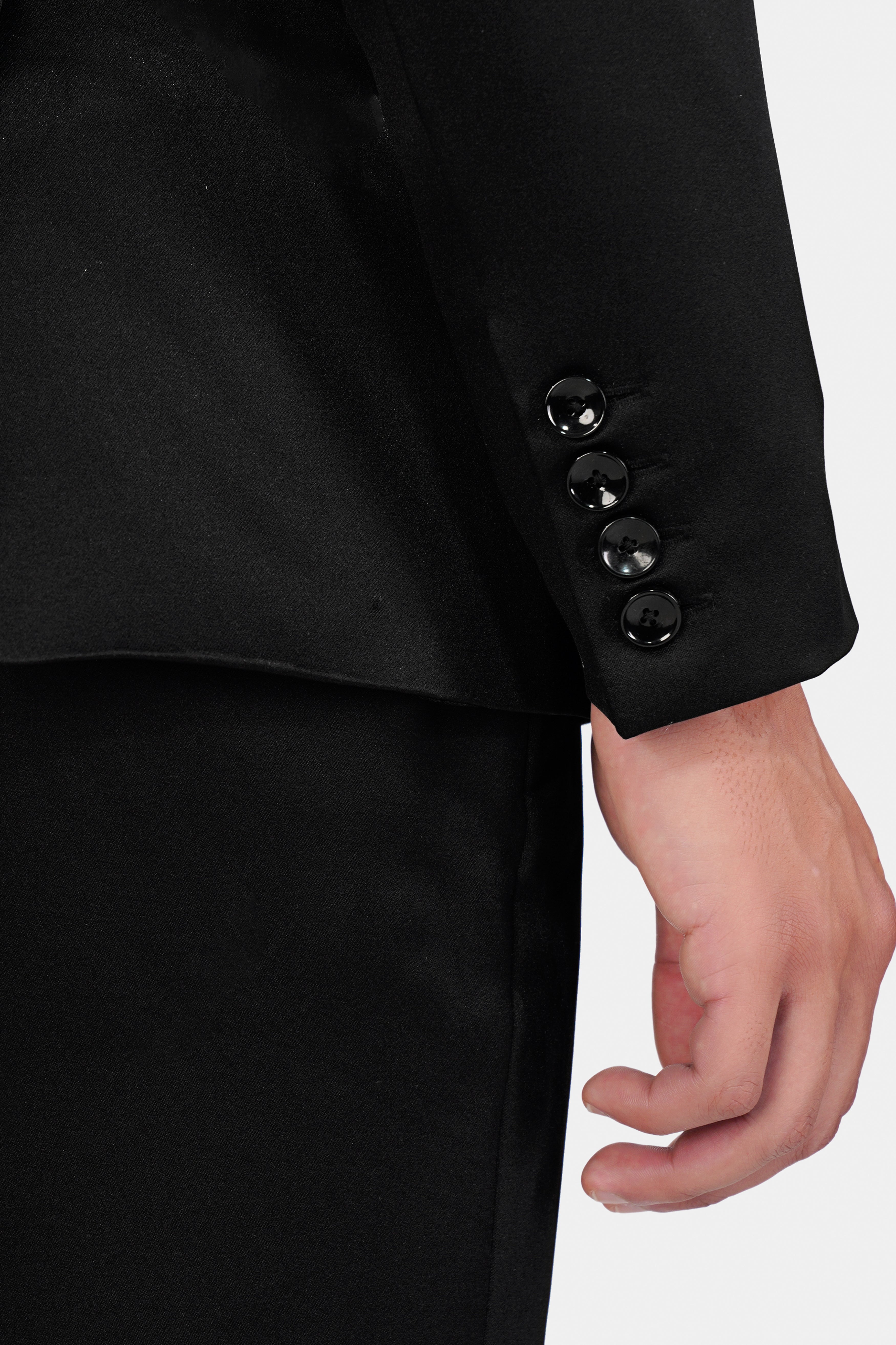 Jade Black Wool Rich Tuxedo Blazer BL2896-BKL-36, BL2896-BKL-38, BL2896-BKL-40, BL2896-BKL-42, BL2896-BKL-44, BL2896-BKL-46, BL2896-BKL-48, BL2896-BKL-50, BL2896-BKL-52, BL2896-BKL-54, BL2896-BKL-56, BL2896-BKL-58, BL2896-BKL-60
