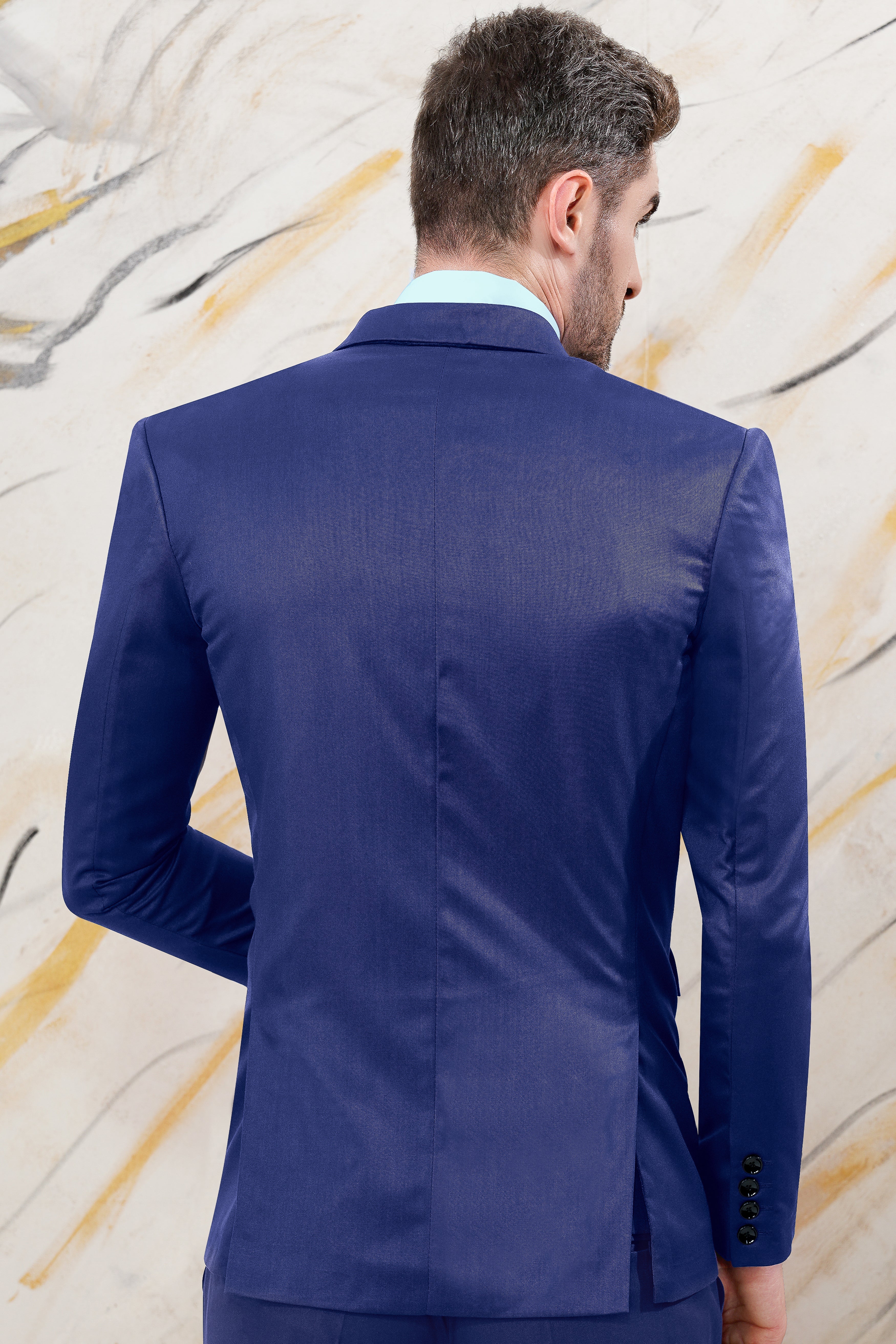 Admiral Blue Wool Rich Single Breasted Blazer BL3057-SB-36, BL3057-SB-38, BL3057-SB-40, BL3057-SB-42, BL3057-SB-44, BL3057-SB-46, BL3057-SB-48, BL3057-SB-50, BL3057-SB-52, BL3057-SB-54, BL3057-SB-56, BL3057-SB-58, BL3057-SB-60