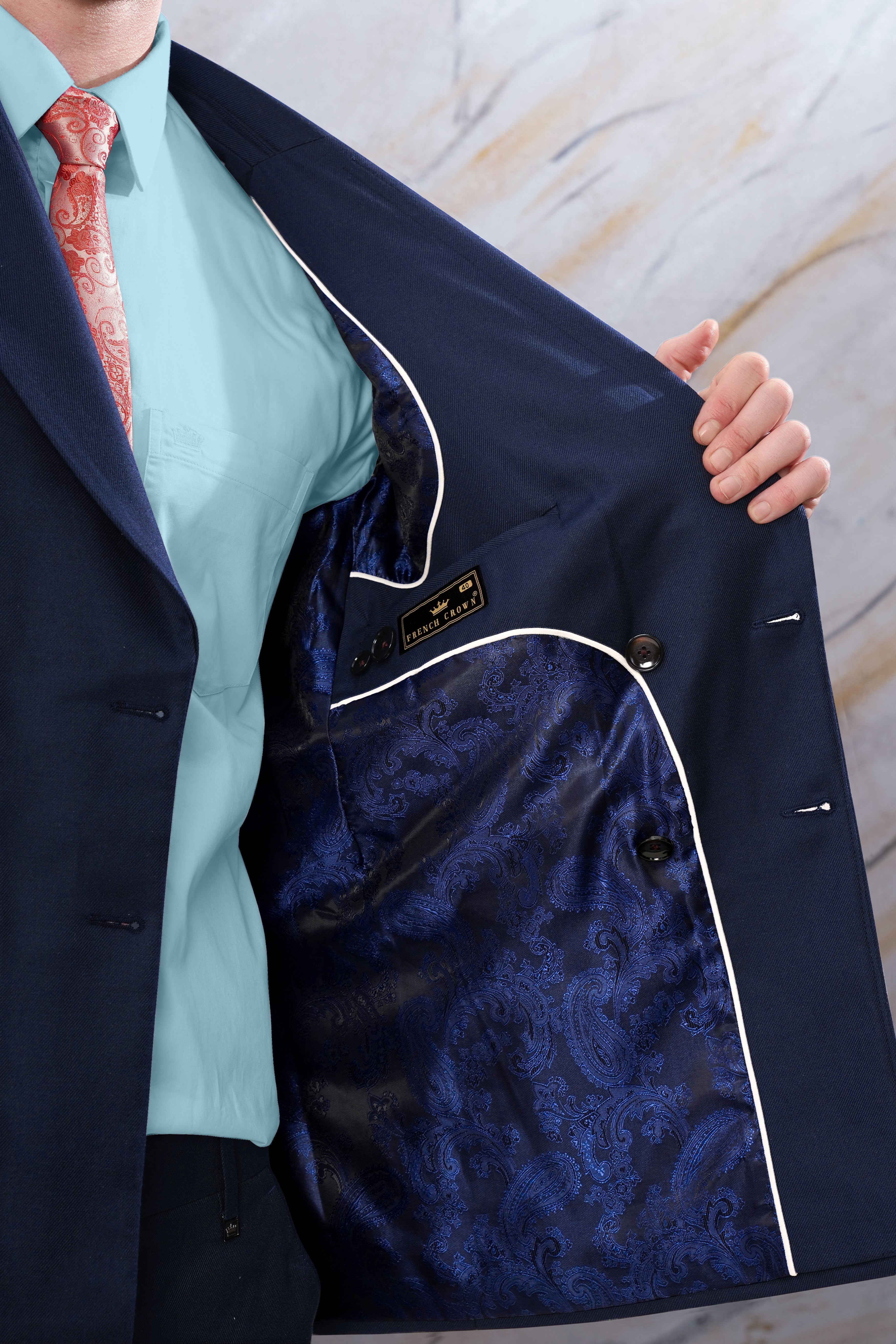 Haiti Blue Wool Rich Double Breasted Sports Blazer BL3089-DB-PP-36, BL3089-DB-PP-38, BL3089-DB-PP-40, BL3089-DB-PP-42, BL3089-DB-PP-44, BL3089-DB-PP-46, BL3089-DB-PP-48, BL3089-DB-PP-50, BL3089-DB-PP-52, BL3089-DB-PP-54, BL3089-DB-PP-56, BL3089-DB-PP-58, BL3089-DB-PP-60