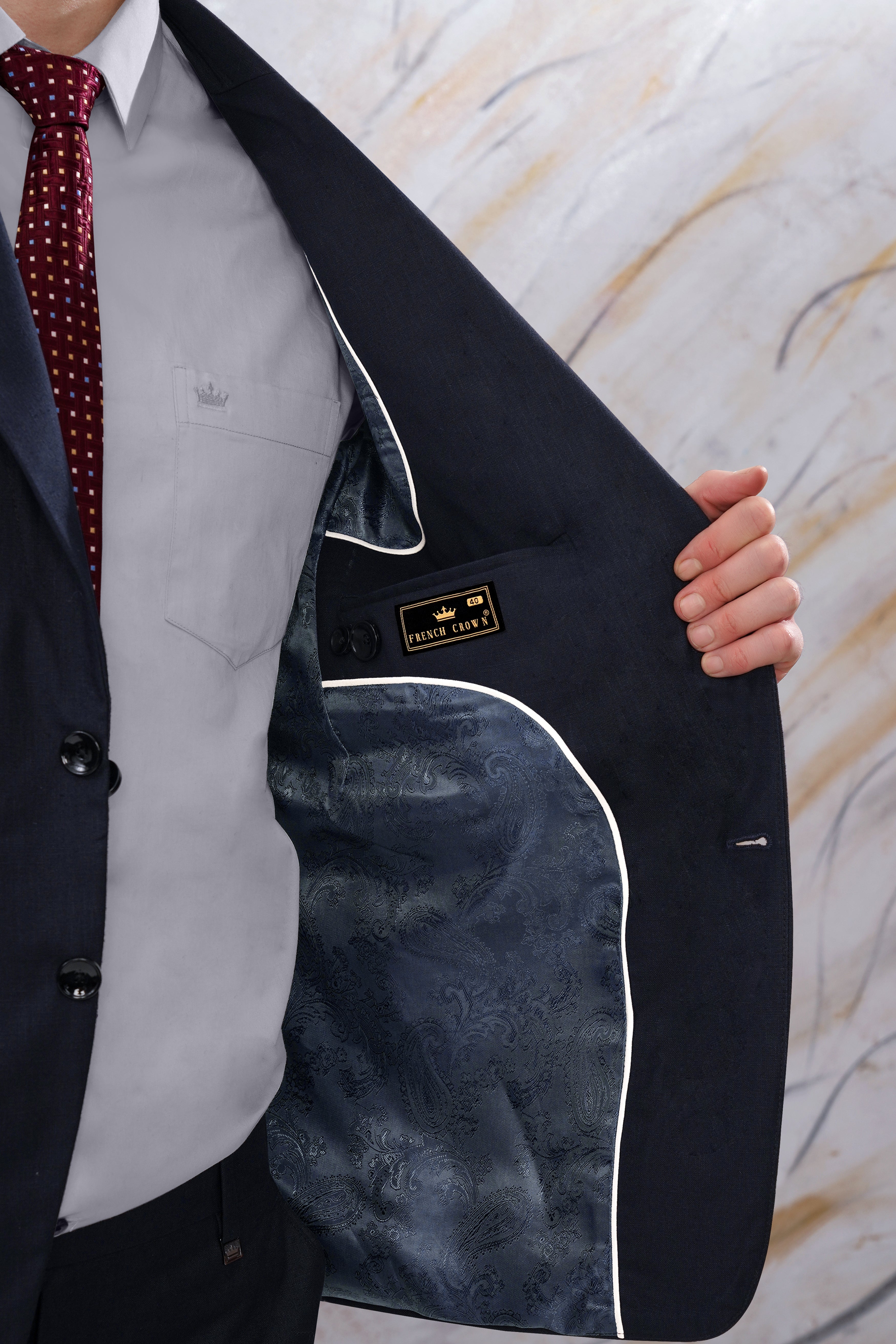 Cinder Blue Premium Cotton Single Breasted Sports Blazer BL3091-SB-PP-36, BL3091-SB-PP-38, BL3091-SB-PP-40, BL3091-SB-PP-42, BL3091-SB-PP-44, BL3091-SB-PP-46, BL3091-SB-PP-48, BL3091-SB-PP-50, BL3091-SB-PP-52, BL3091-SB-PP-54, BL3091-SB-PP-56, BL3091-SB-PP-58, BL3091-SB-PP-60