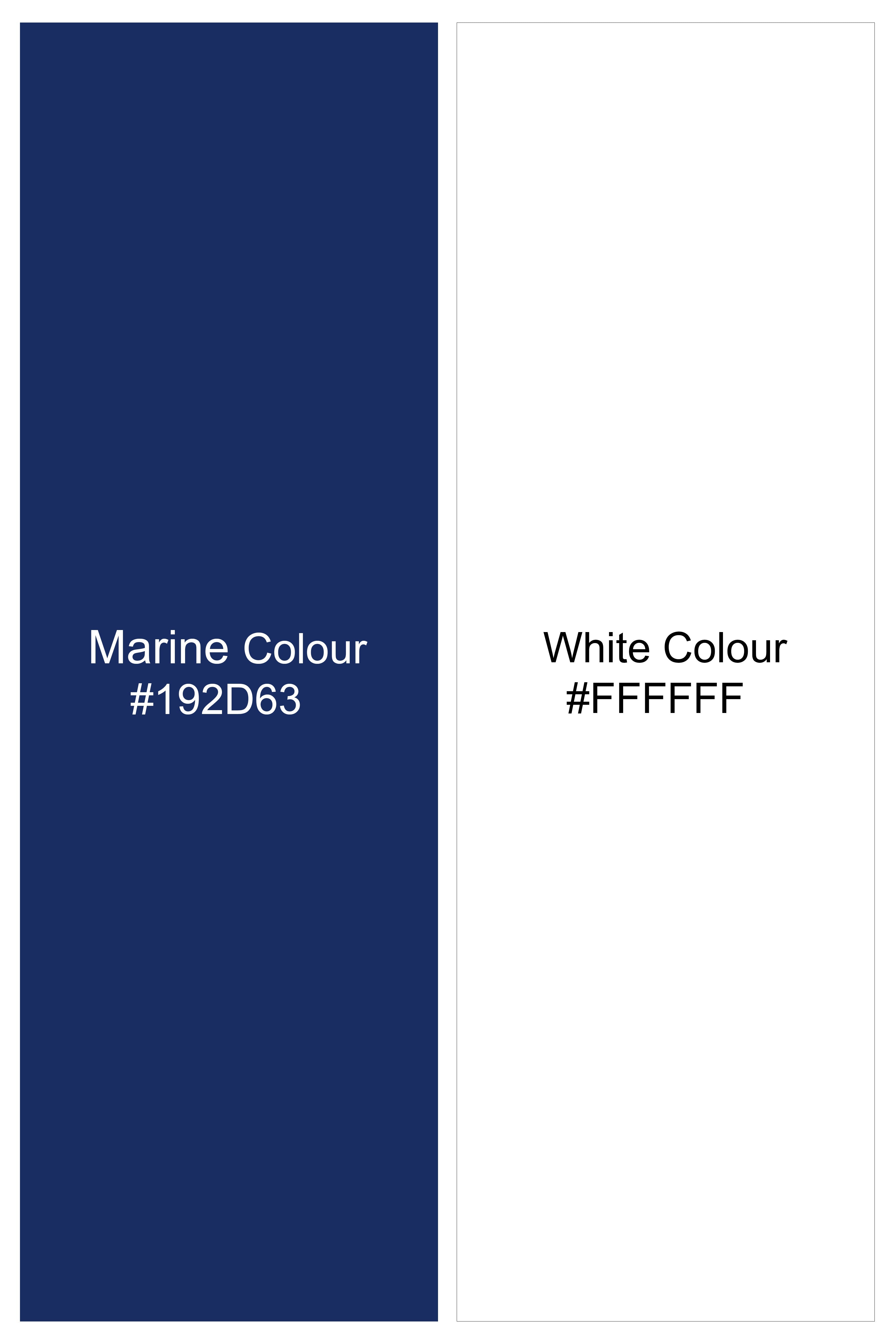 Marine Blue and White Windowpane Wool Rich Double Breasted Blazer BL3095-DB-36, BL3095-DB-38, BL3095-DB-40, BL3095-DB-42, BL3095-DB-44, BL3095-DB-46, BL3095-DB-48, BL3095-DB-50, BL3095-DB-52, BL3095-DB-54, BL3095-DB-56, BL3095-DB-58, BL3095-DB-60