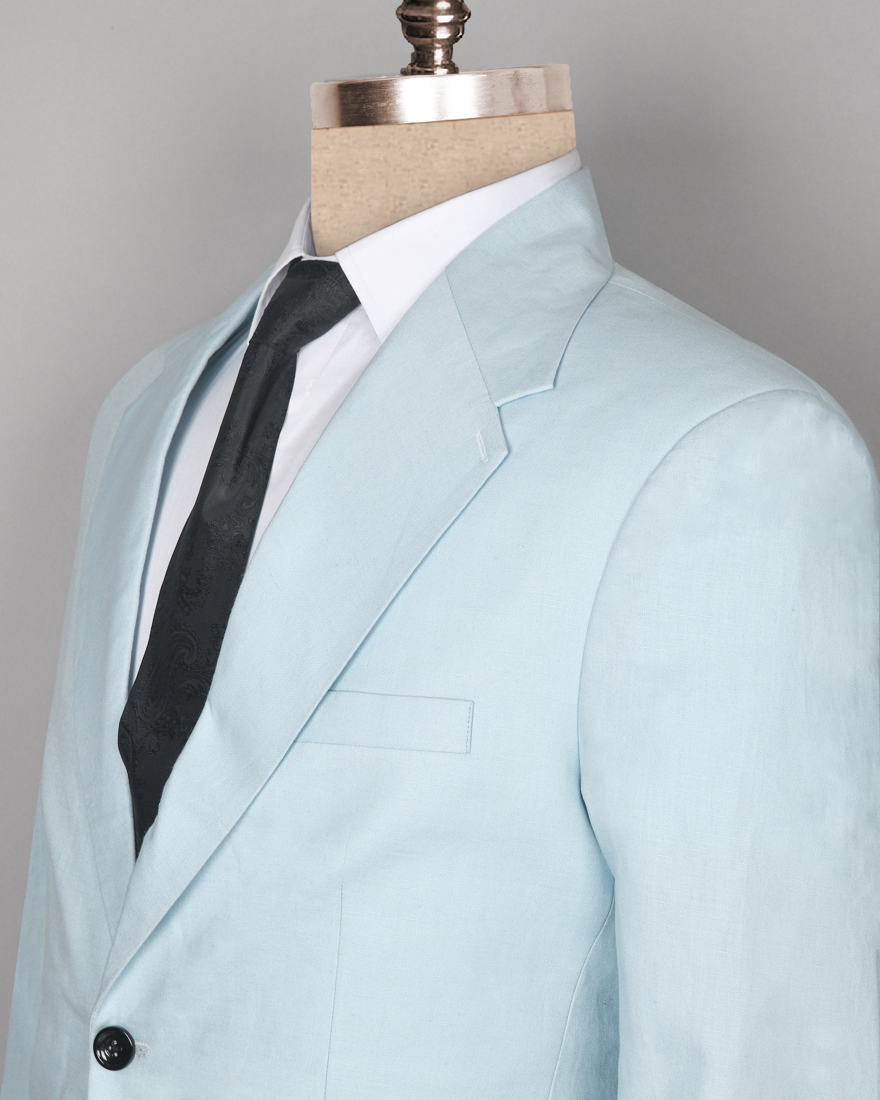Sky Luxurious Linen Havana Performance Blazer