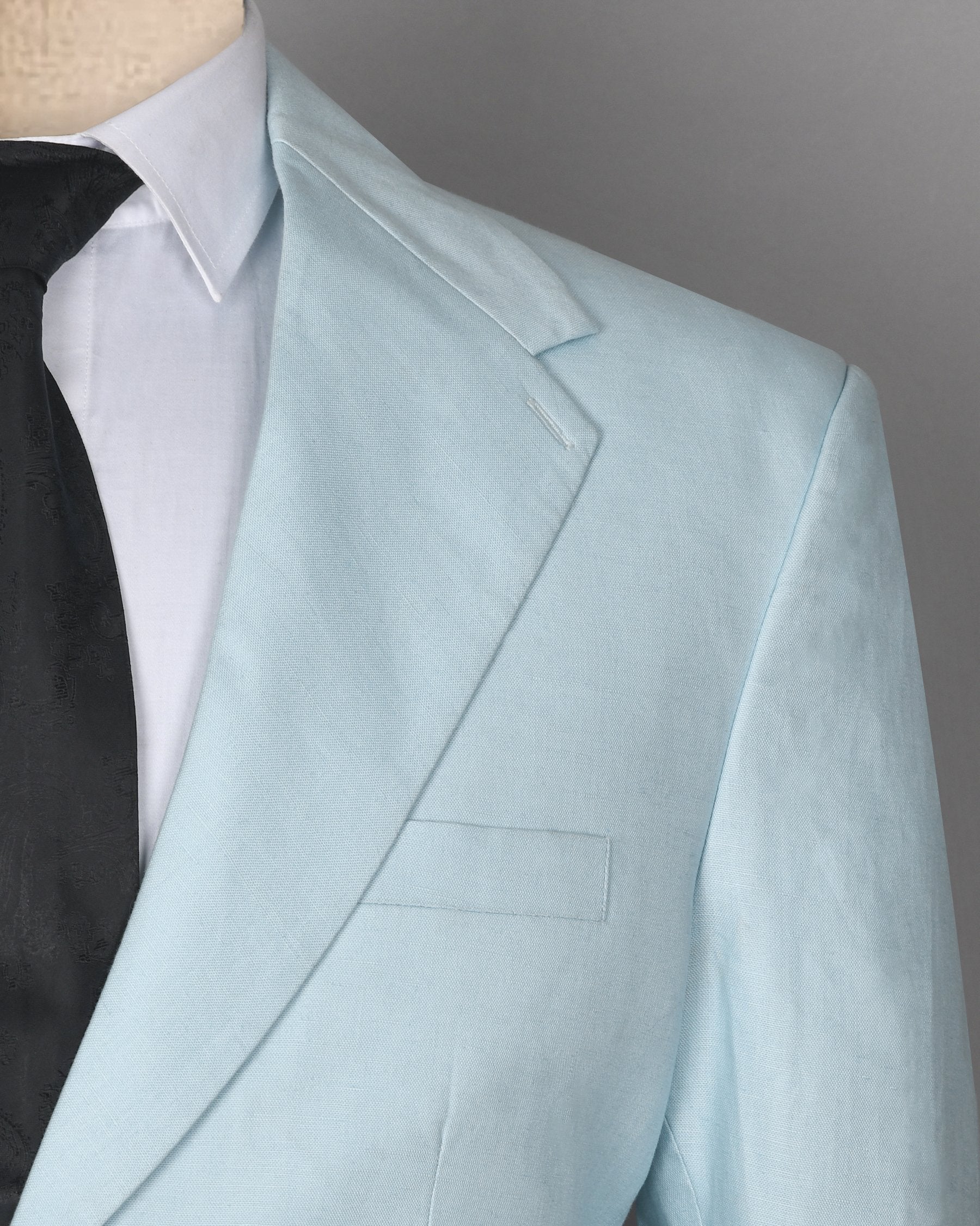 Sky Luxurious Linen Havana Performance Blazer