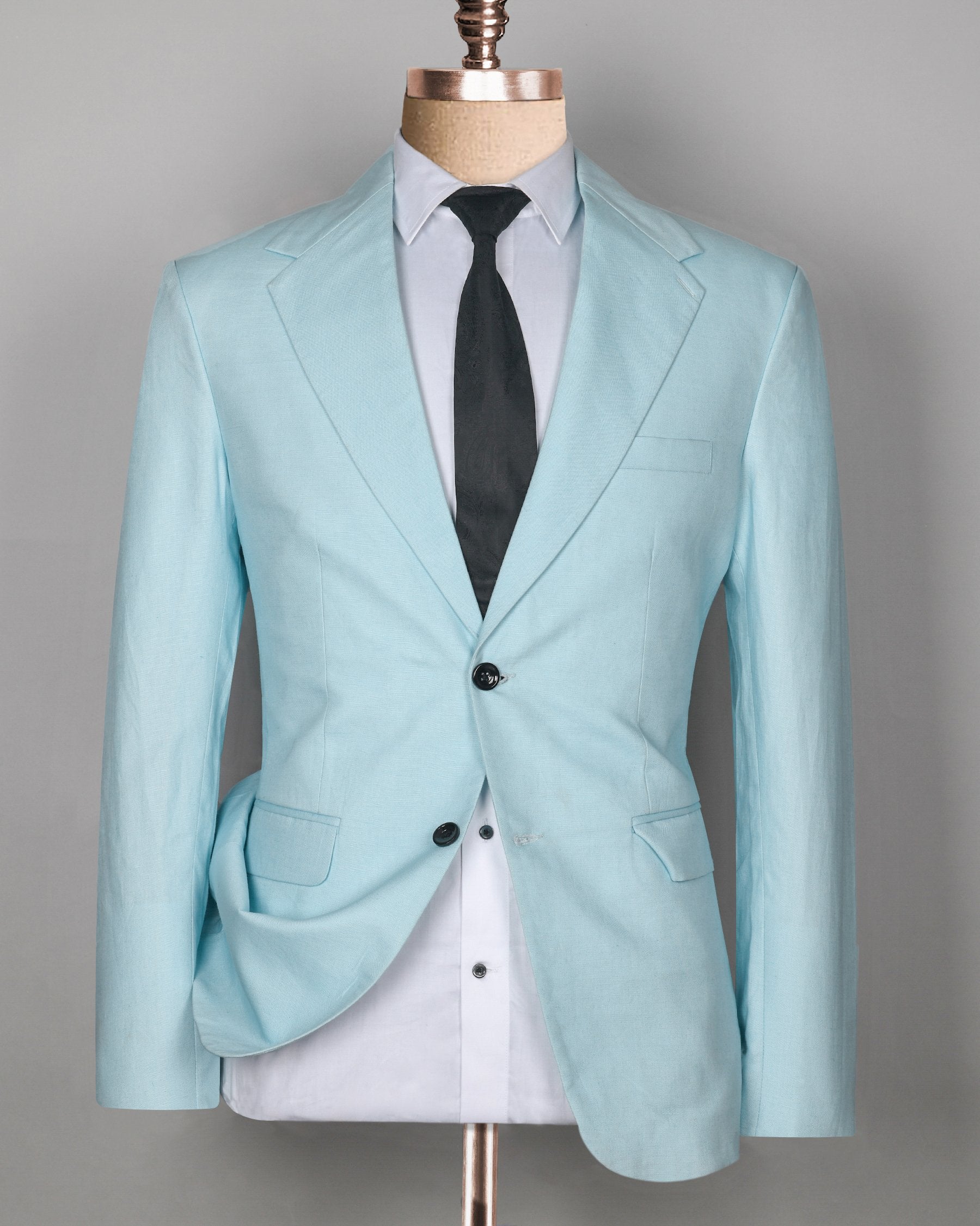 Sky Luxurious Linen Havana Performance Blazer