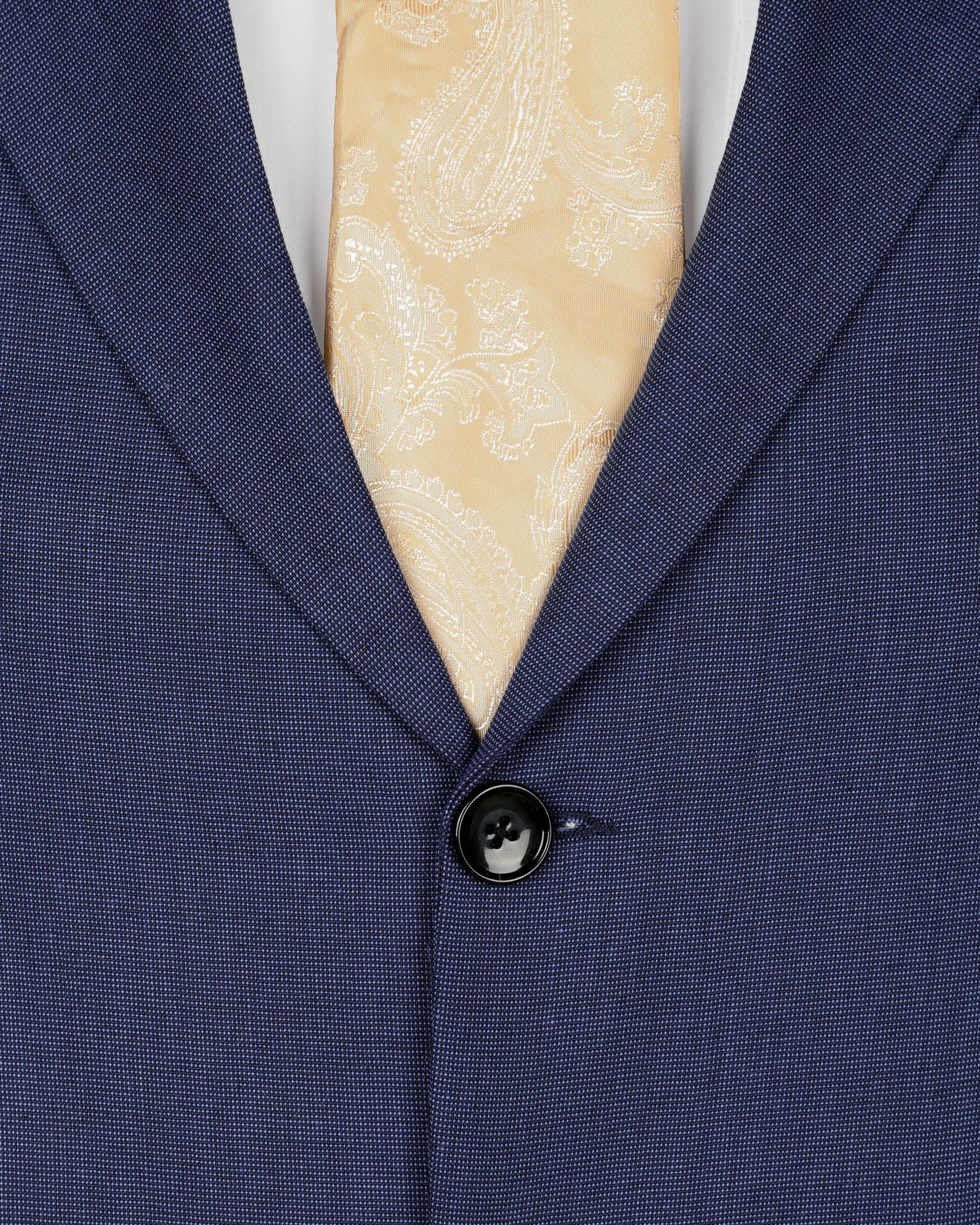 Lapis Blue Wool Blend Blazer