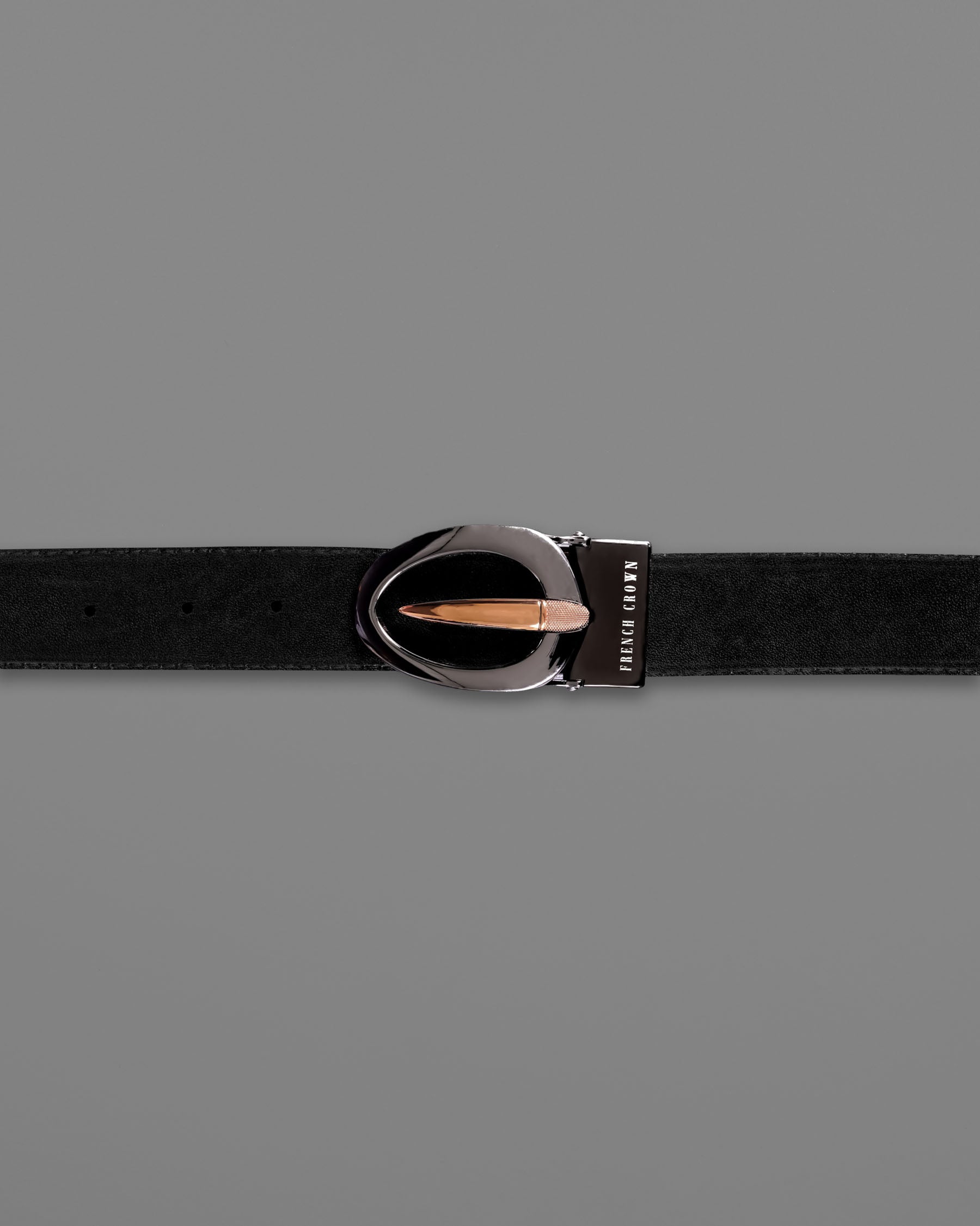 Glossy Grey and Golden Oval  buckled Reversible jade Black and tan Slight Textured Vegan Leather Handcrafted Belt BT026-28, BT026-30, BT026-32, BT026-34, BT026-36, BT026-38