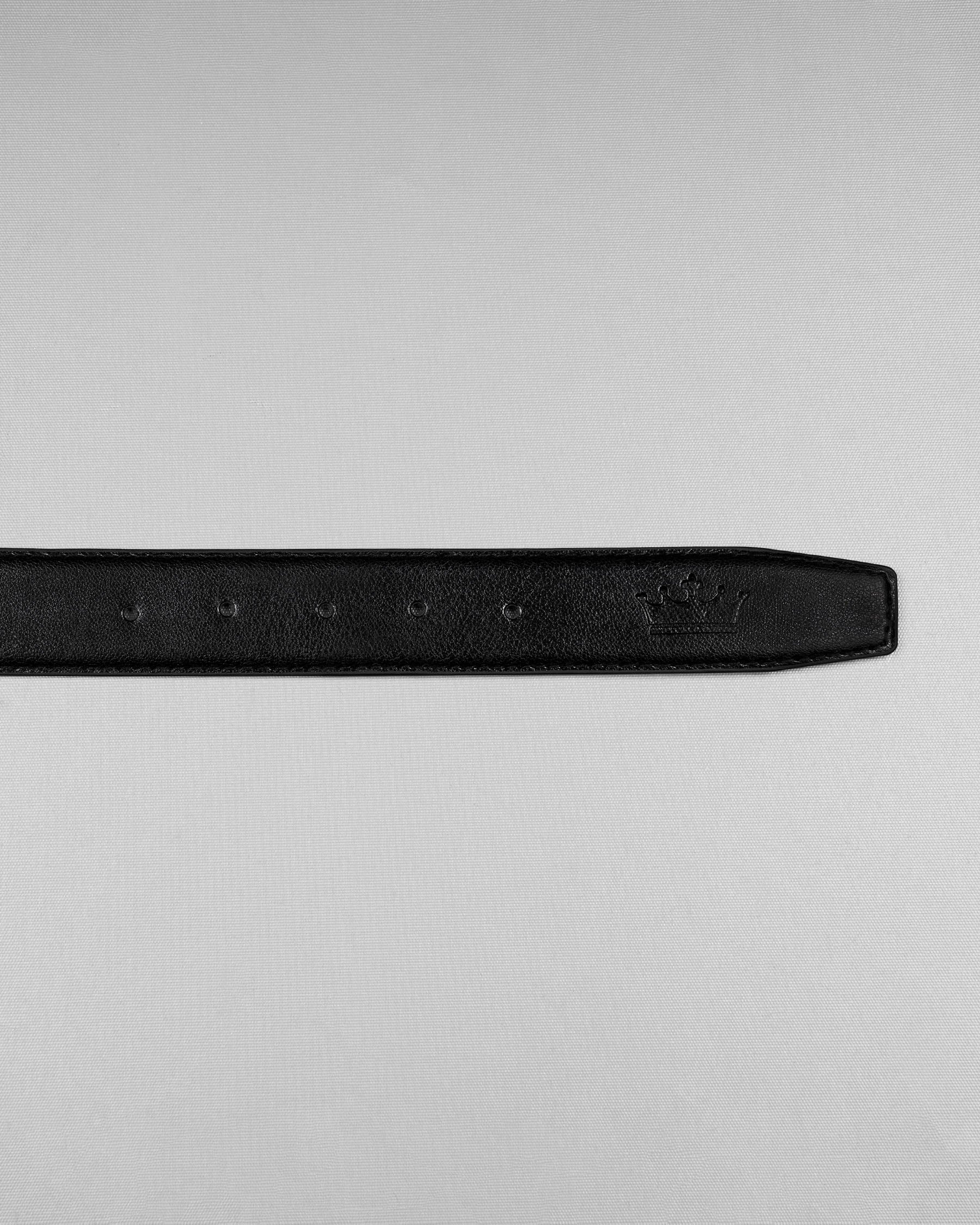 Glossy grey with Silver Buckle Reversible jade Black and Brown Vegan Leather Handcrafted Belt BT032-28, BT032-30, BT032-32, BT032-34, BT032-36, BT032-38