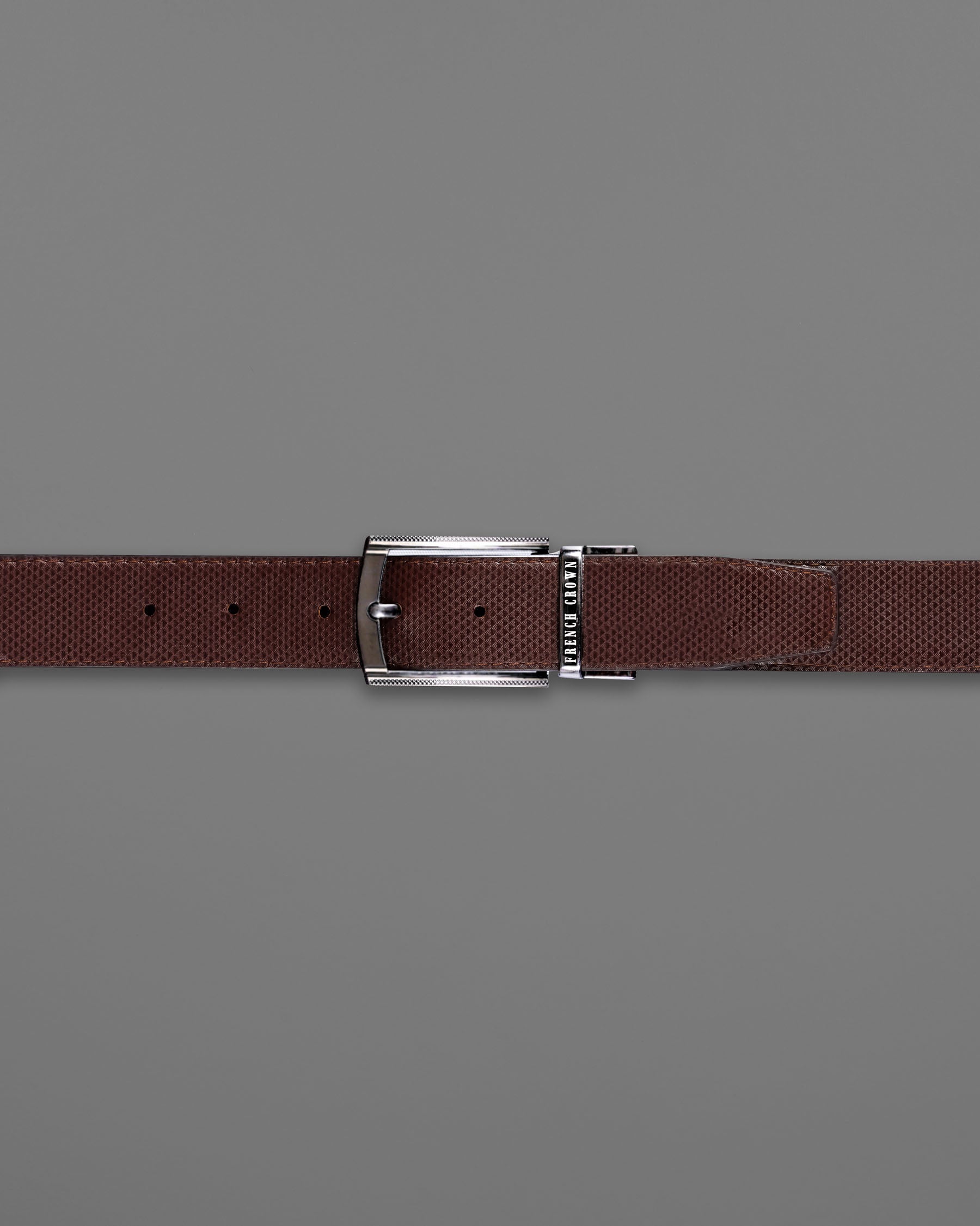 Glossy Grey with Golden buckled Reversible jade Black and Brown Vegan Leather Handcrafted Belt BT049-28, BT049-30, BT049-32, BT049-34, BT049-36, BT049-38