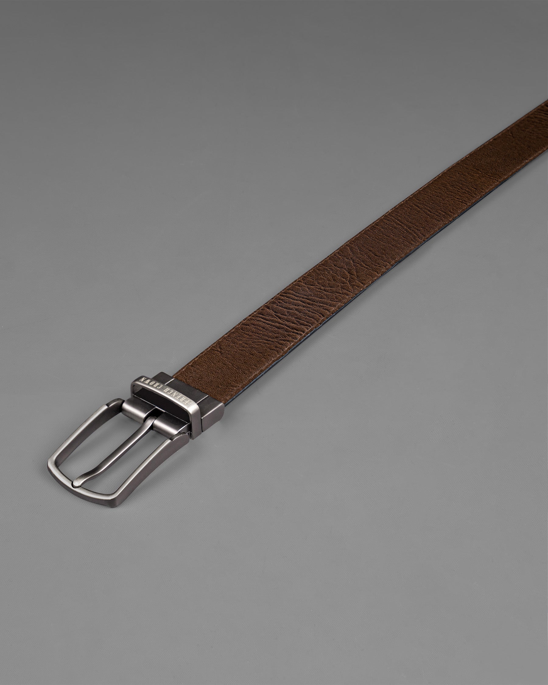 Silver Buckle with Jade Black and Brown Leather Free Handcrafted Reversible Belt BT052-28, BT052-30, BT052-32, BT052-34, BT052-36, BT052-38