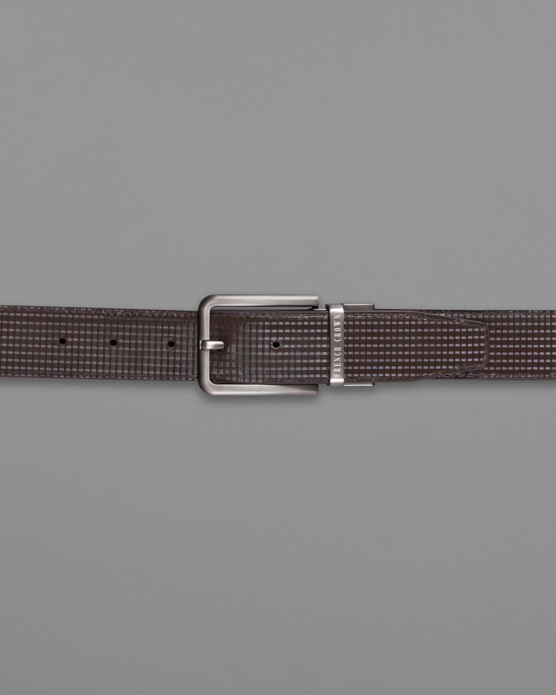 Silver Buckle Glossy Finish with Jade Black and Brown Leather Free Handcrafted Reversible Belt BT054-28, BT054-30, BT054-32, BT054-34, BT054-36, BT054-38