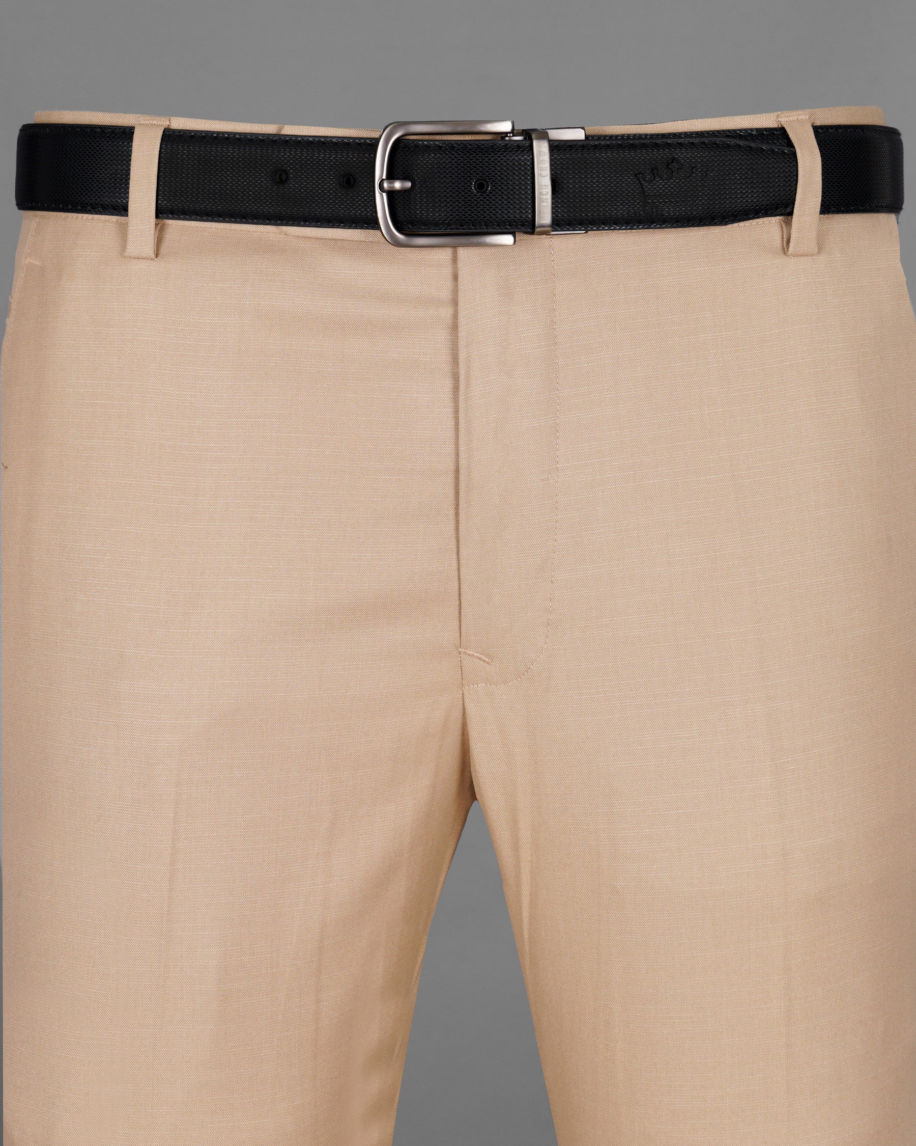 Silver Metallic Buckle Glossy Finish with Jade Black and Brown Leather Free Handcrafted Reversible Belt BT055-28, BT055-30, BT055-32, BT055-34, BT055-36, BT055-38