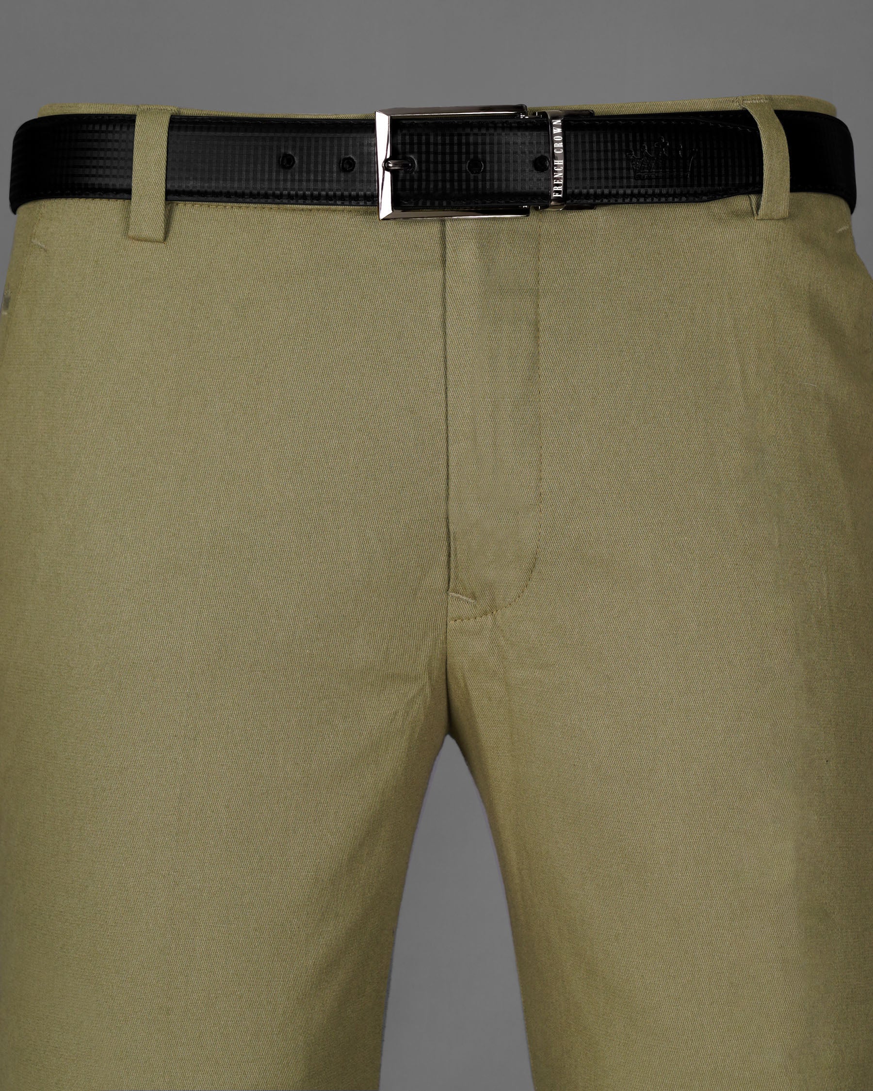 Metallic Silver Shiny Buckle with Jade Black and Brown Leather Free Handcrafted Reversible Belt