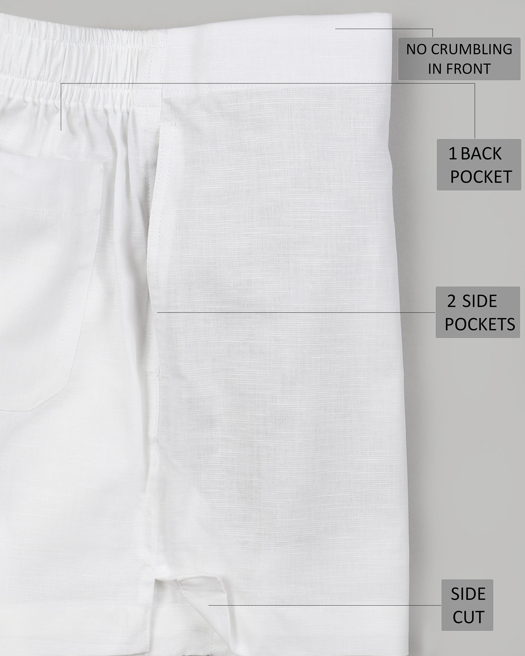 White Premium linen and Black Premium Linen Boxers BX047-28, BX047-30, BX047-32, BX047-34, BX047-36, BX047-38, BX047-40, BX047-42, BX047-44