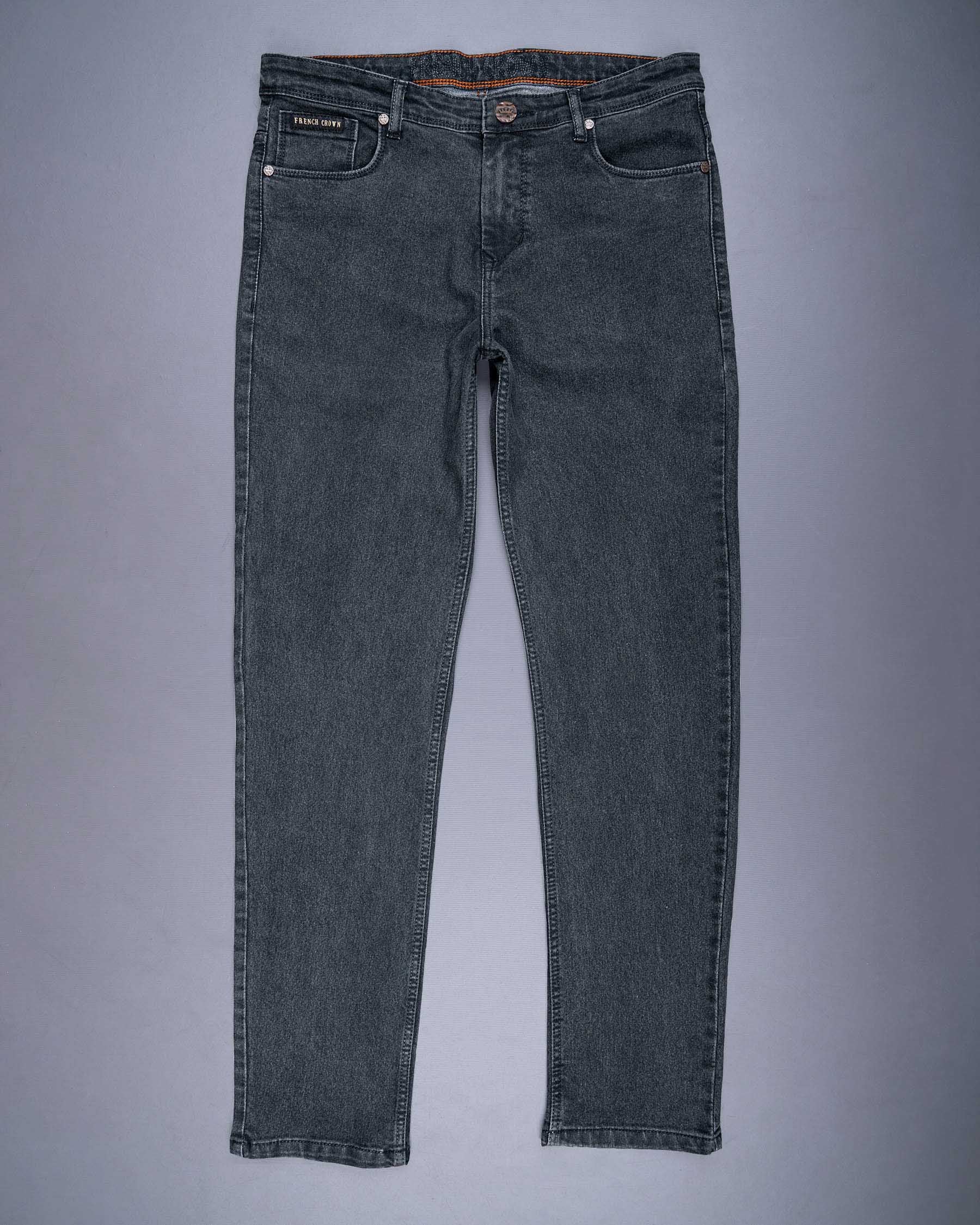 Tuna Gray Rinsed Clean Look Stretchable Denim J121-32, J121-34, J121-36, J121-38, J121-40