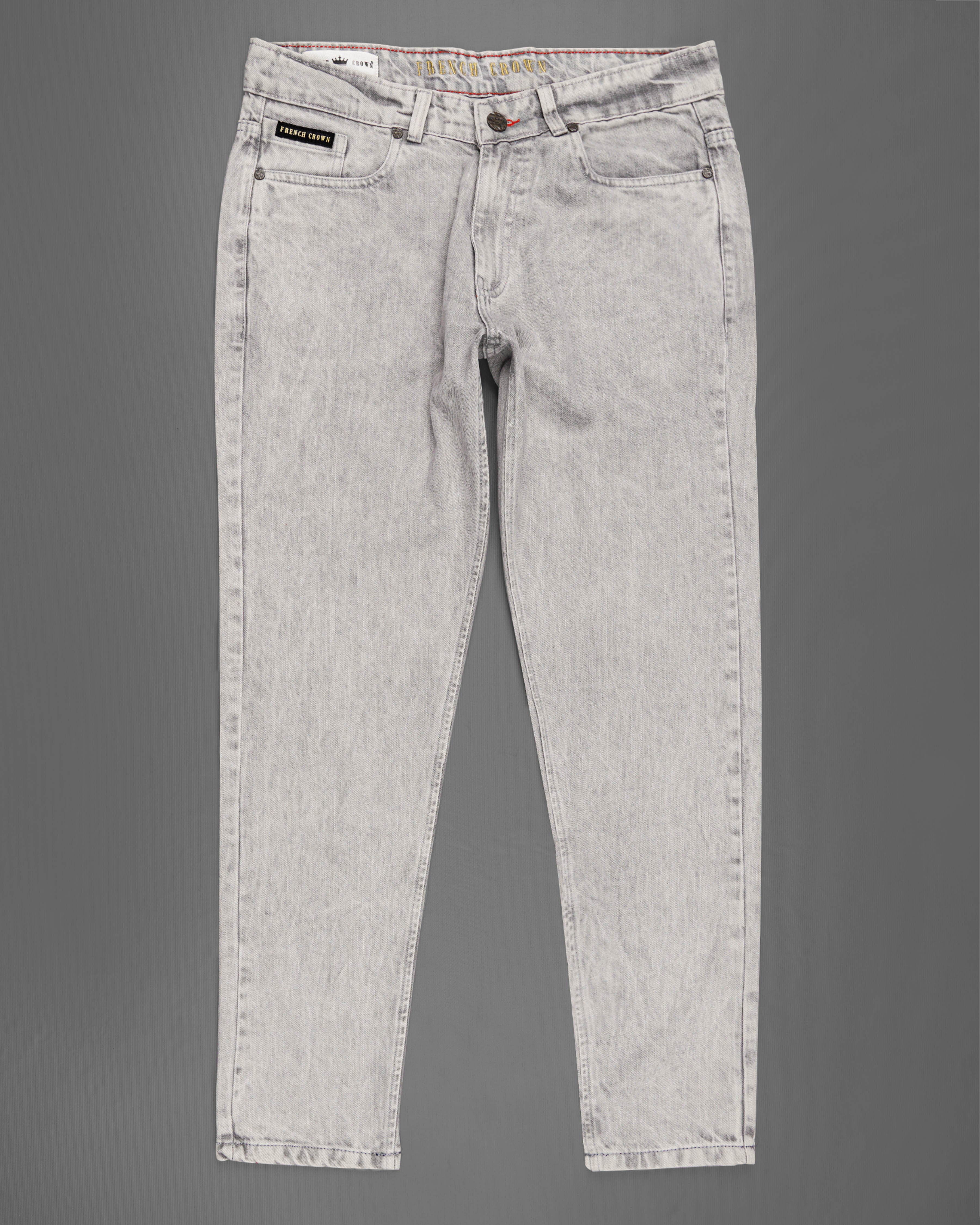 Pale Slate Gray Rinse Wash Stretchable Denim J159-32, J159-34, J159-36, J159-38, J159-40