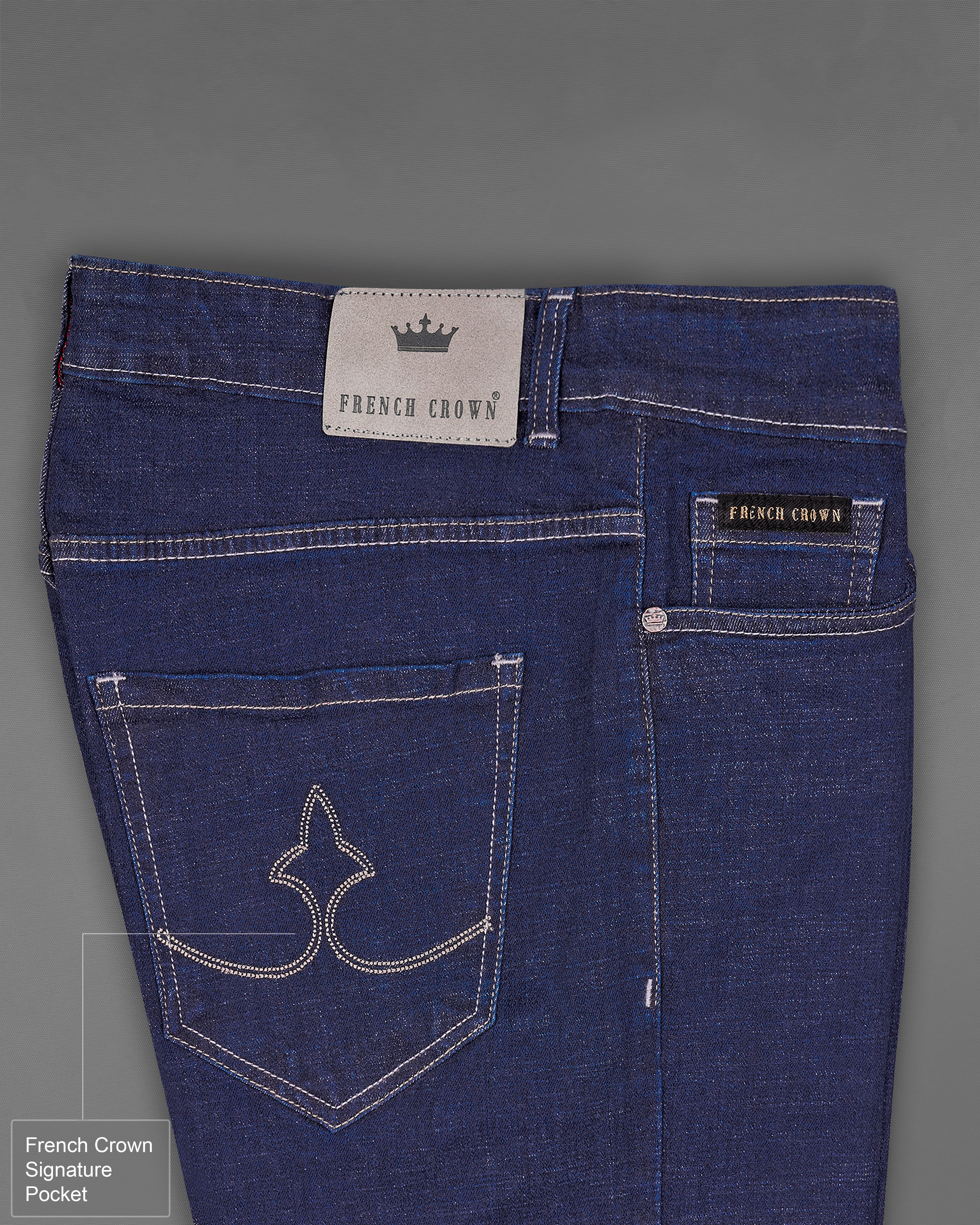 Cloud Burst Blue Rinse Wash Stretchable Denim J170-32, J170-34, J170-36, J170-38, J170-40