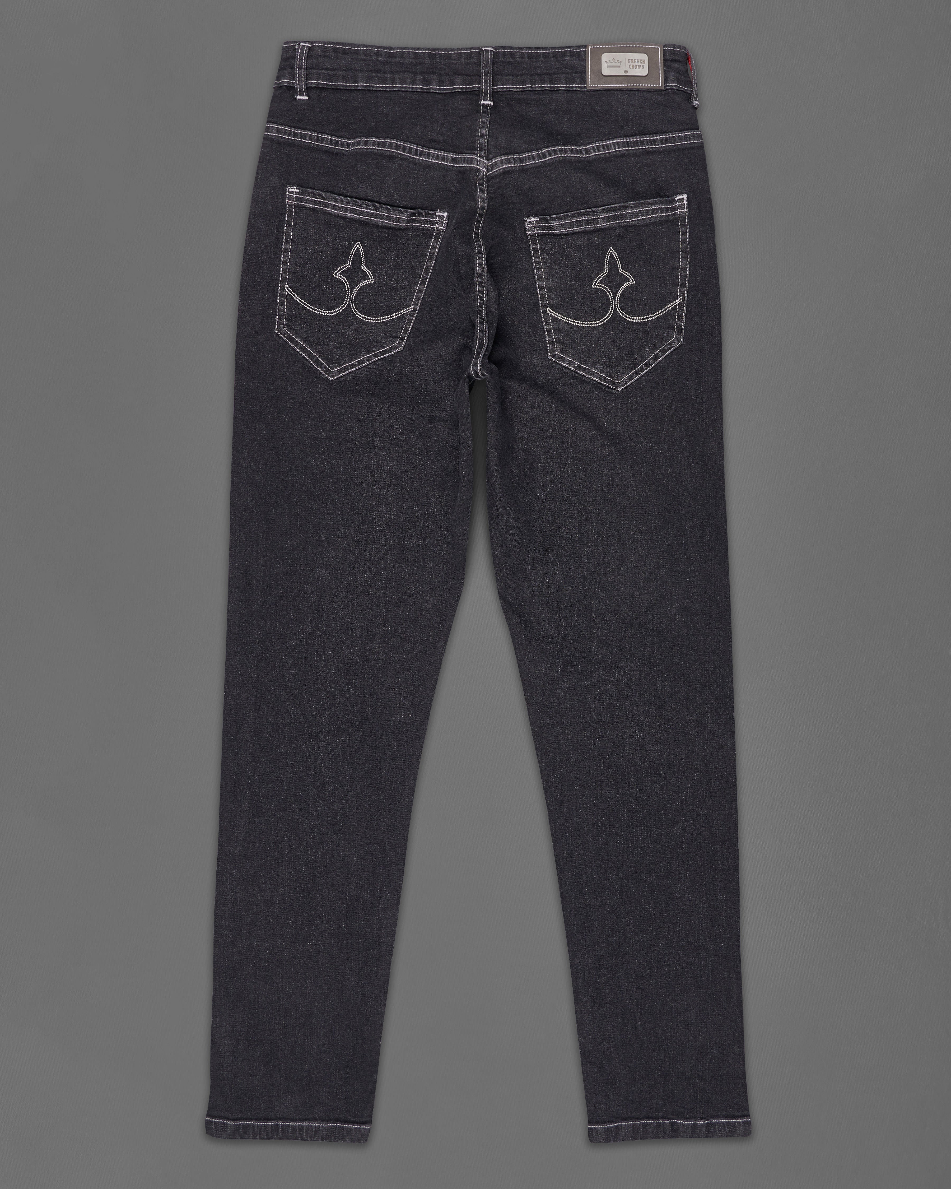 Baltic Black Rinse Wash Stretchable Denim J177-32, J177-34, J177-36, J177-38, J177-40