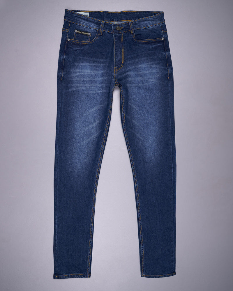 Rhino Blue Slim Fit Mid-Rise Clean Look Stretchable Denim J95-32, J95-34, J95-36, J95-38, J95-40