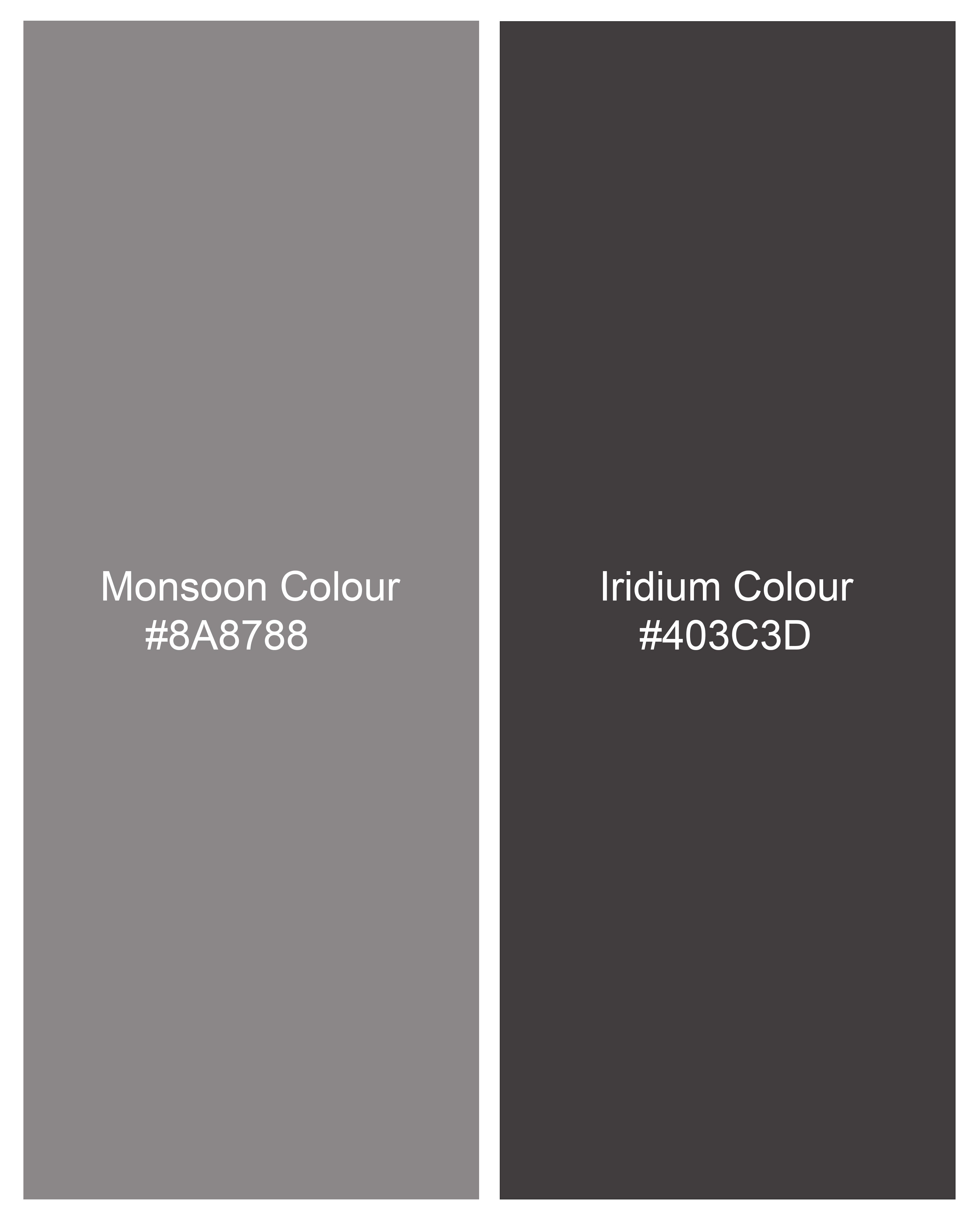 Monsoon Gray Snake Hand-Painted Stone Washed Denim J078-ART-32, J078-ART-34, J078-ART-36, J078-ART-38, J078-ART-40