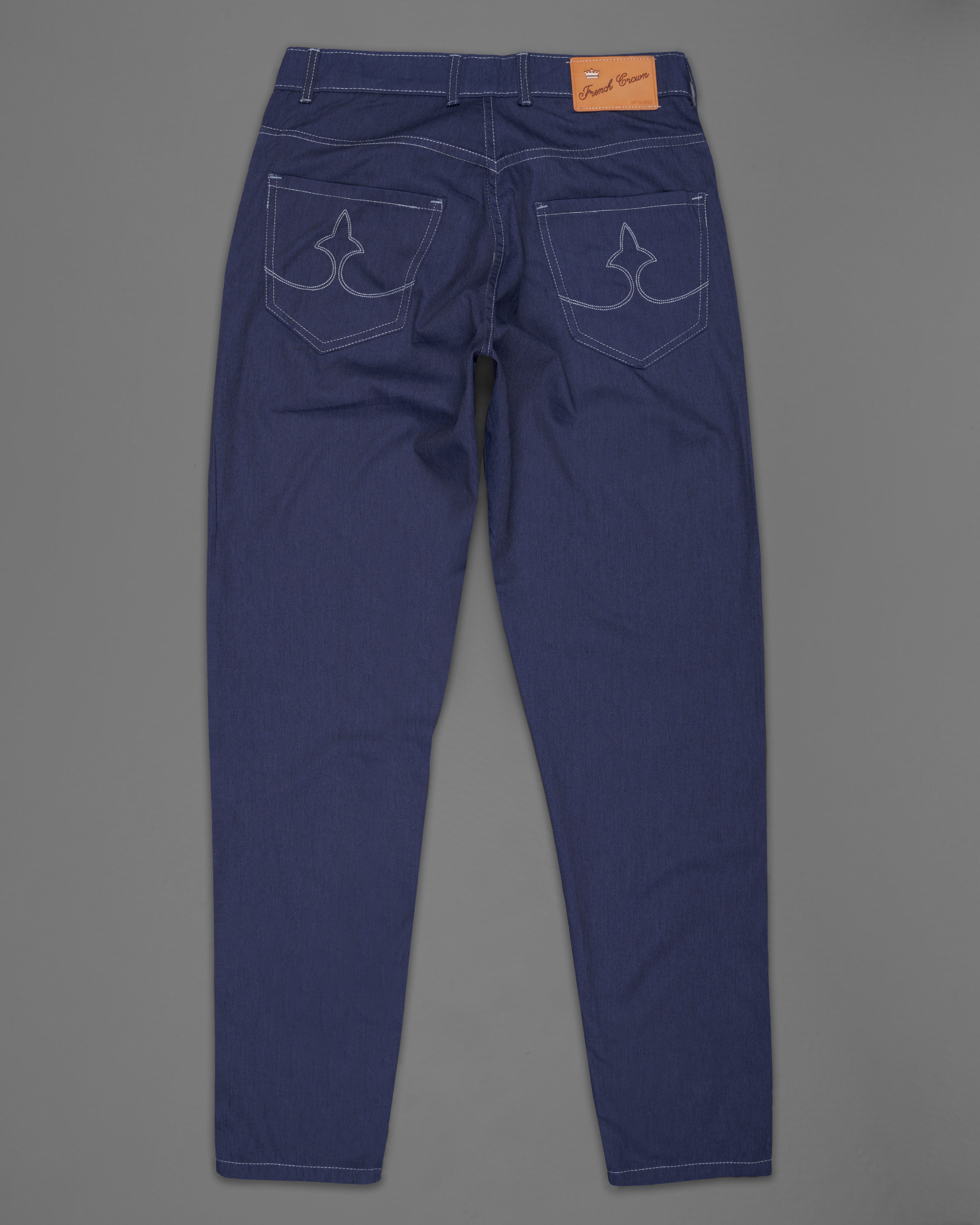 Ebony Clay Blue Multicolour Hand Painted Rinse Wash Denim J079-ART-32, J079-ART-34, J079-ART-36, J079-ART-38, J079-ART-40