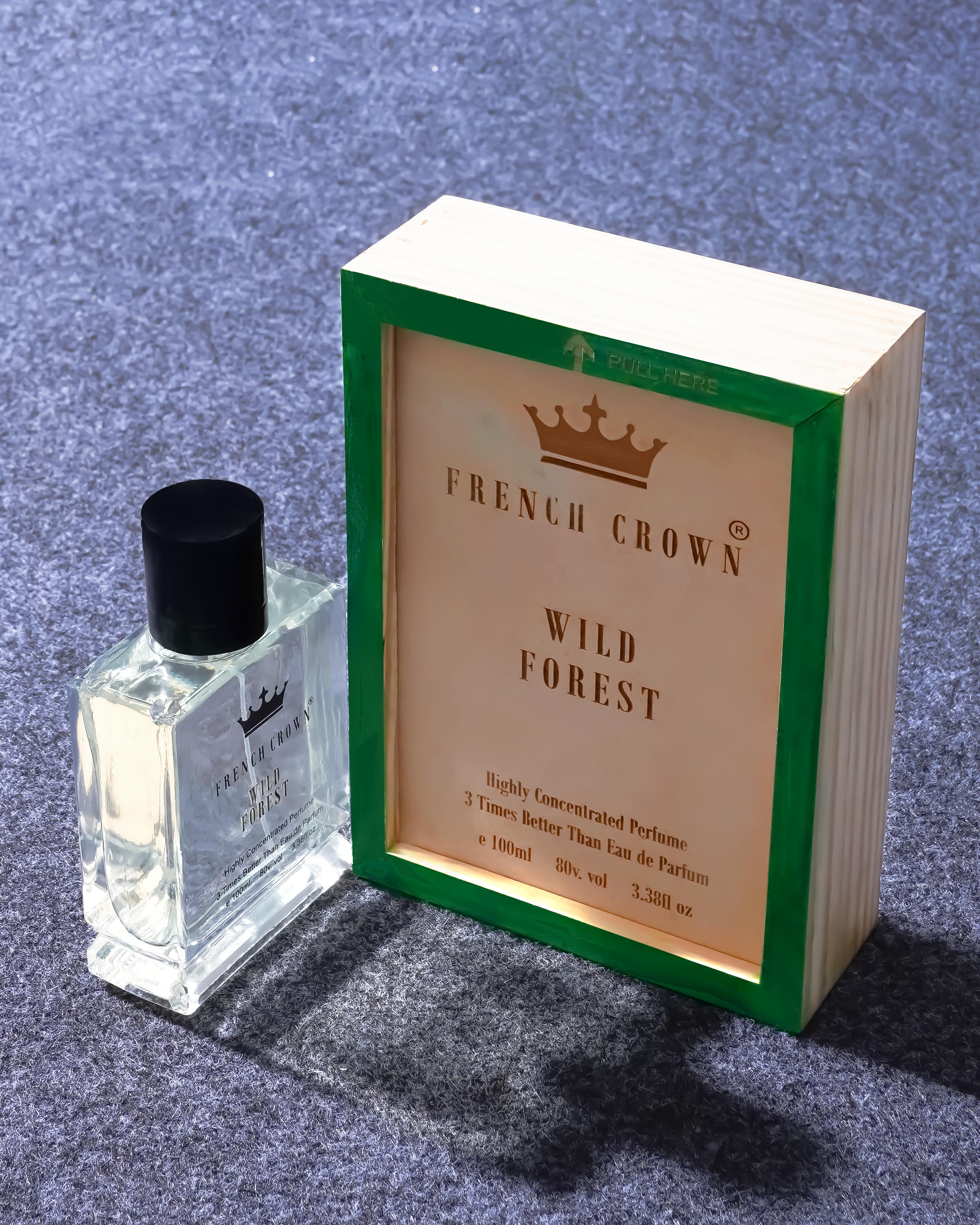 French Crown Icy Mint and Wild Forest Perfume Combo PFC006