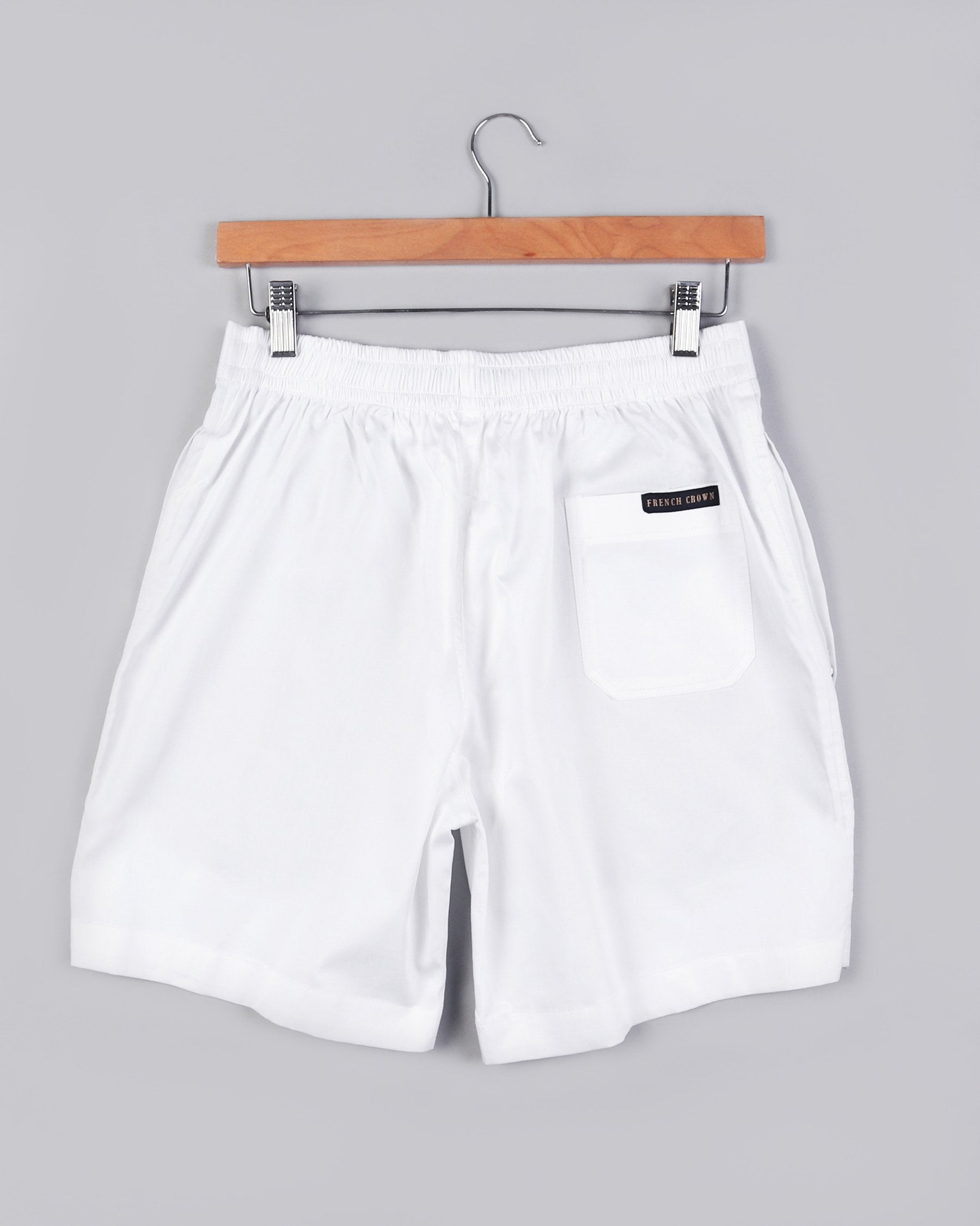 Bright White Premium Cotton and Jade Black Linen Shorts SR01-28, SR01-30, SR01-32, SR01-34, SR01-36, SR01-38, SR01-40, SR01-42, SR01-44