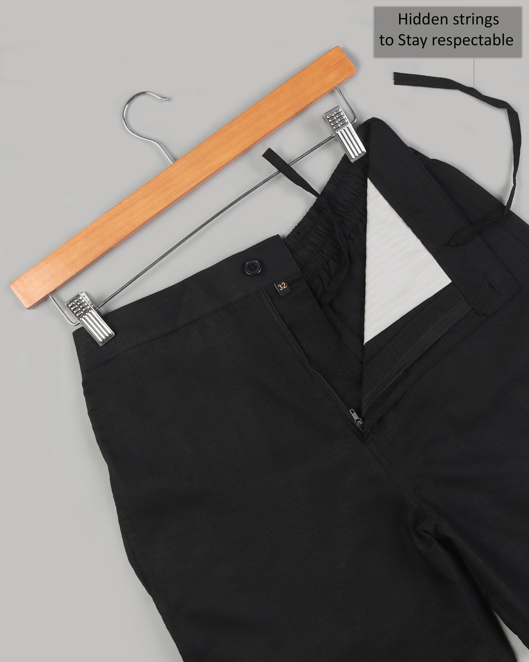 Bright White Premium Cotton and Jade Black Linen Shorts SR01-28, SR01-30, SR01-32, SR01-34, SR01-36, SR01-38, SR01-40, SR01-42, SR01-44