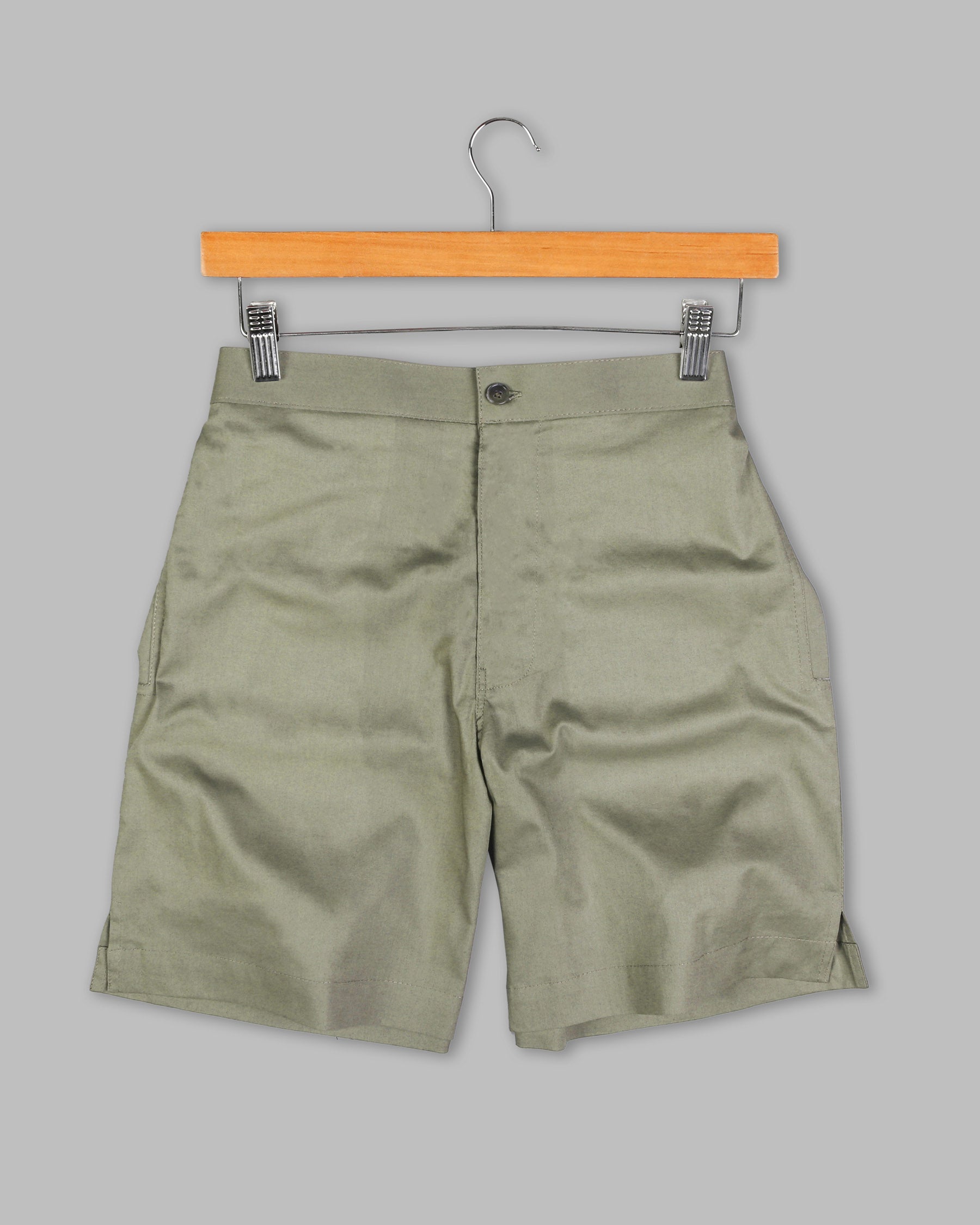 Gray Olive Premium Cotton Shorts SR78-34, SR78-44, SR78-32, SR78-30, SR78-36, SR78-38, SR78-40, SR78-42, SR78-28