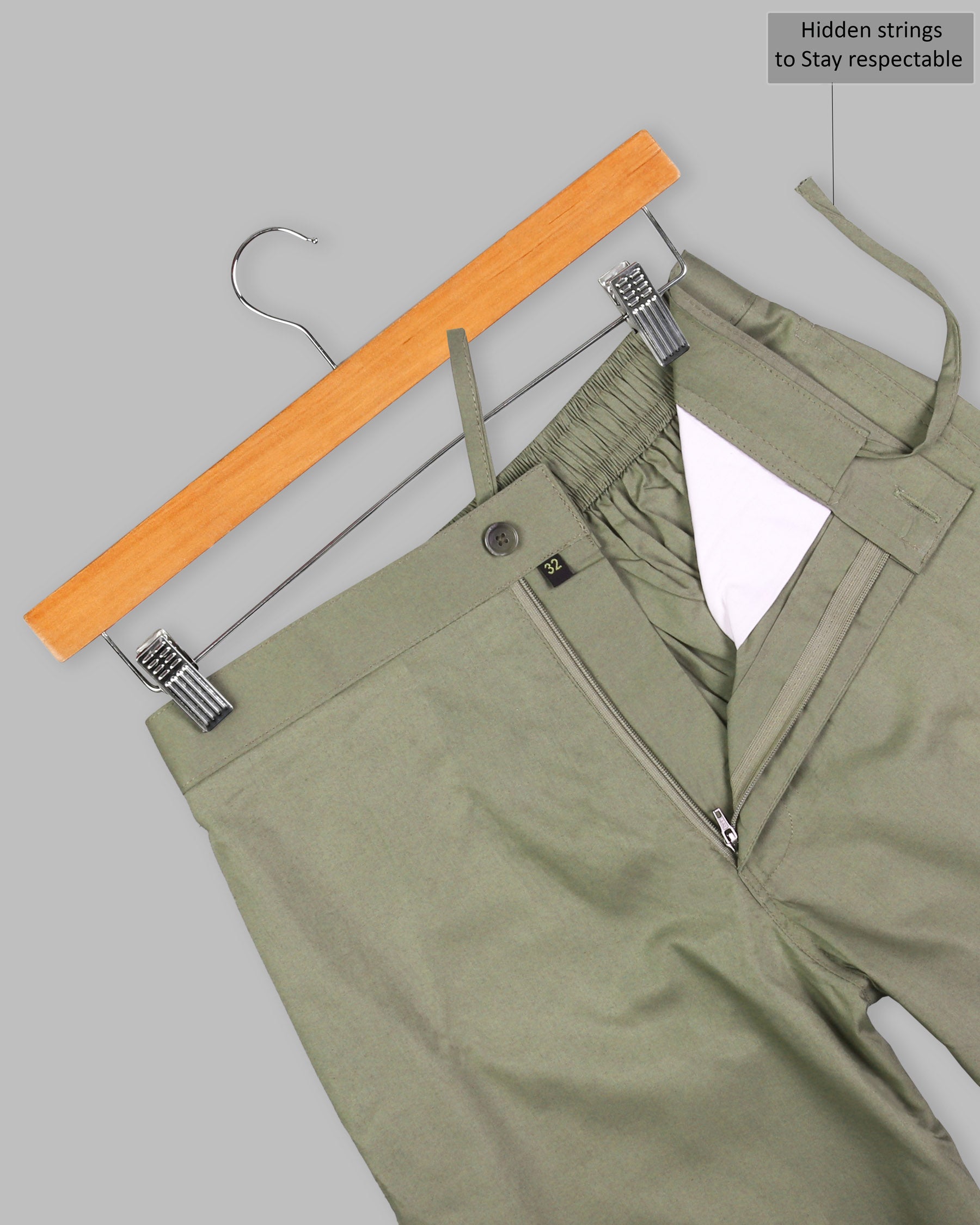 Gray Olive Premium Cotton Shorts SR78-34, SR78-44, SR78-32, SR78-30, SR78-36, SR78-38, SR78-40, SR78-42, SR78-28