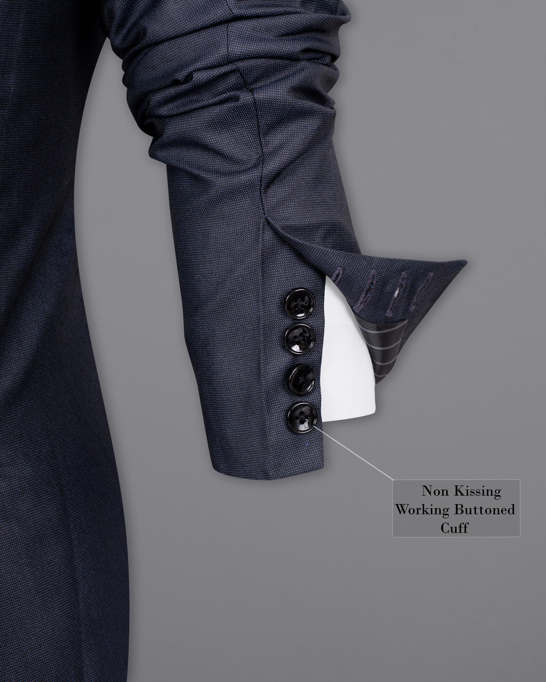 Tangaroa STue Wool Rich Tuxedo Suit ST1349-BKL-36, ST1349-BKL-38, ST1349-BKL-40, ST1349-BKL-42, ST1349-BKL-44, ST1349-BKL-46, ST1349-BKL-48, ST1349-BKL-50, ST1349-BKL-52, ST1349-BKL-54, ST1349-BKL-56, ST1349-BKL-58, ST1349-BKL-60