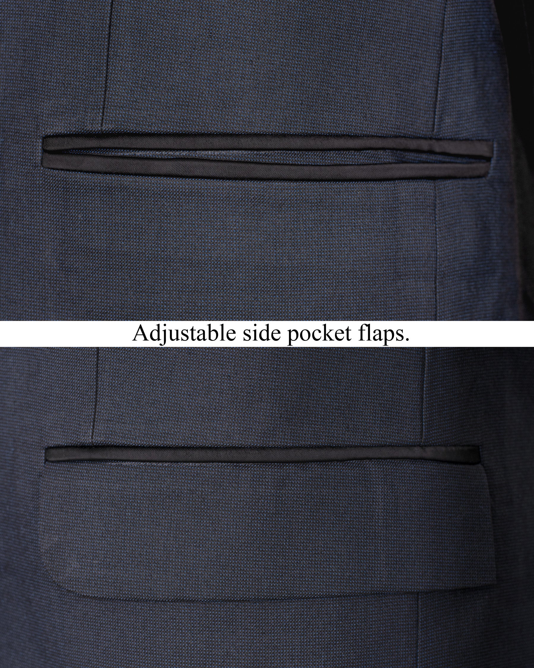 Tangaroa STue Wool Rich Tuxedo Suit ST1349-BKL-36, ST1349-BKL-38, ST1349-BKL-40, ST1349-BKL-42, ST1349-BKL-44, ST1349-BKL-46, ST1349-BKL-48, ST1349-BKL-50, ST1349-BKL-52, ST1349-BKL-54, ST1349-BKL-56, ST1349-BKL-58, ST1349-BKL-60