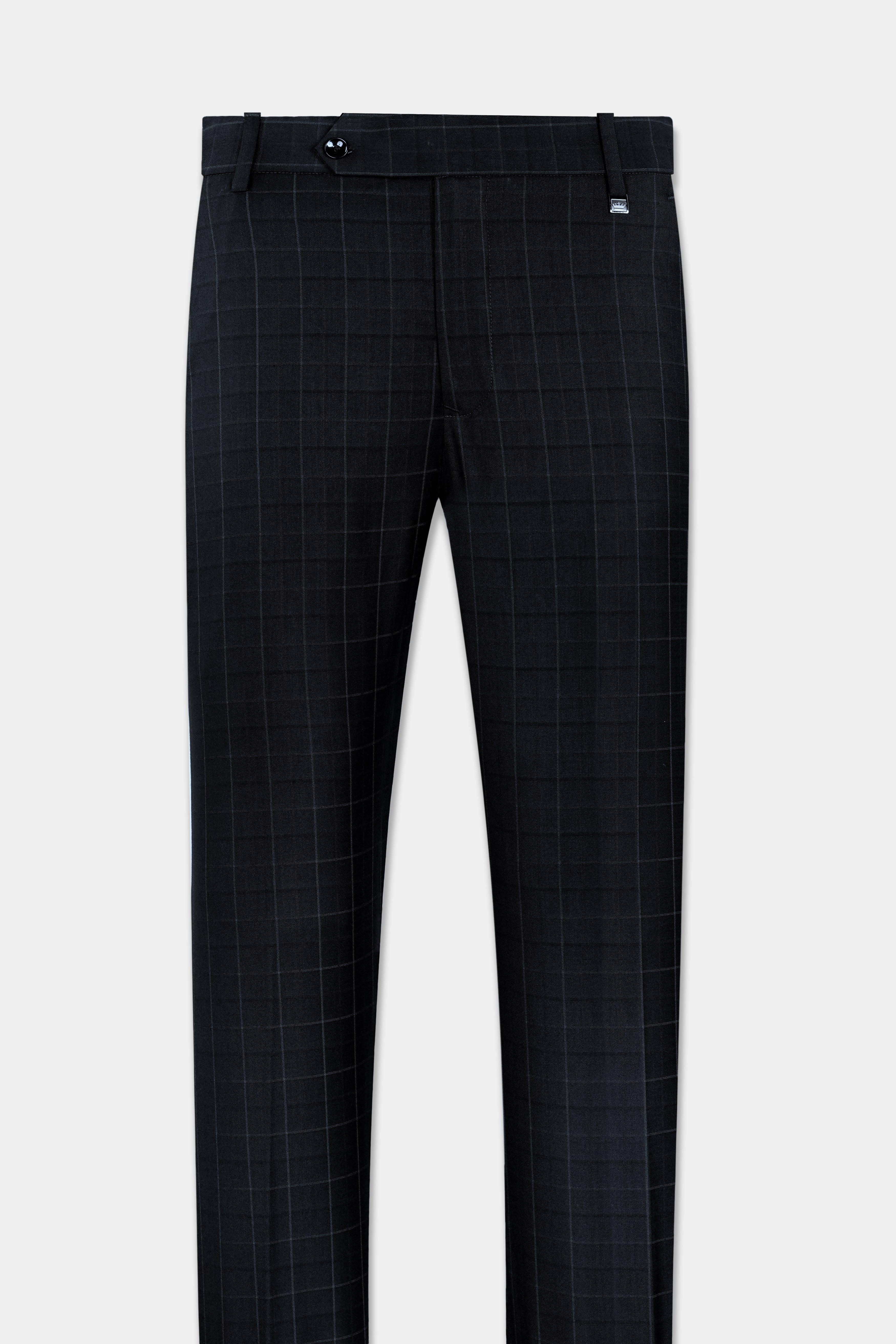 Jade Black Subtle Checkered Wool Rich Suit ST2909-SB-36, ST2909-SB-38, ST2909-SB-40, ST2909-SB-42, ST2909-SB-44, ST2909-SB-46, ST2909-SB-48, ST2909-SB-50, ST2909-SB-52, ST2909-SB-54, ST2909-SB-56, ST2909-SB-58, ST2909-SB-60