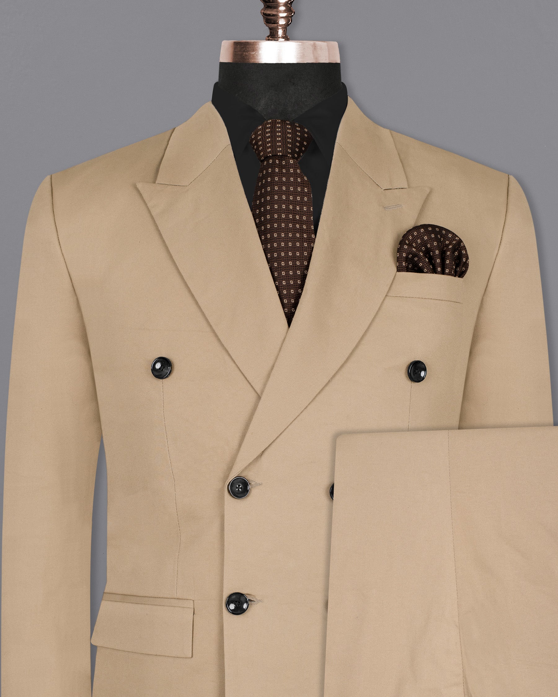 Coral Reef DouSTe Breasted Wool Rich Suit sST1324-DB-36, ST1324-DB-38, ST1324-DB-40, ST1324-DB-42, ST1324-DB-44, ST1324-DB-46, ST1324-DB-48, ST1324-DB-50, ST1324-DB-52, ST1324-DB-54, ST1324-DB-56, ST1324-DB-58, ST1324-DB-60