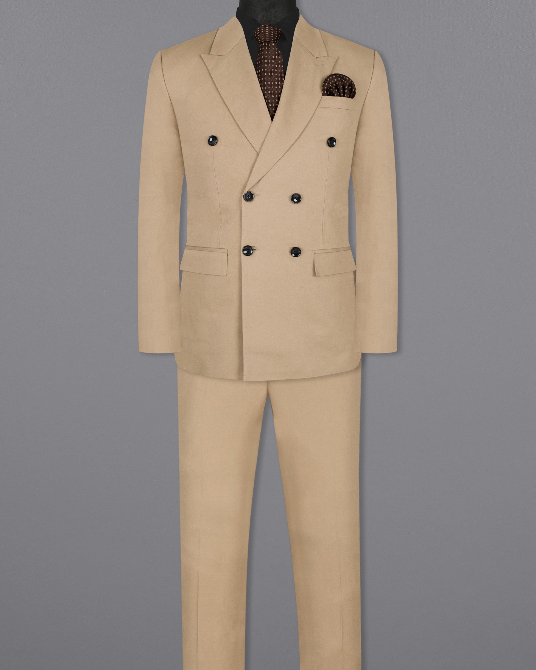 Coral Reef DouSTe Breasted Wool Rich Suit sST1324-DB-36, ST1324-DB-38, ST1324-DB-40, ST1324-DB-42, ST1324-DB-44, ST1324-DB-46, ST1324-DB-48, ST1324-DB-50, ST1324-DB-52, ST1324-DB-54, ST1324-DB-56, ST1324-DB-58, ST1324-DB-60