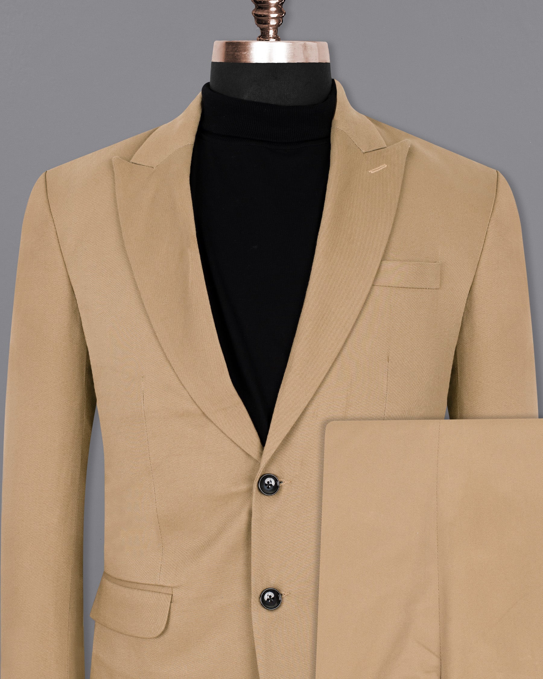 Mongoose Cream Premium Cotton Suit ST1338-SBP-36, ST1338-SBP-38, ST1338-SBP-40, ST1338-SBP-42, ST1338-SBP-44, ST1338-SBP-46, ST1338-SBP-48, ST1338-SBP-50, ST1338-SBP-52, ST1338-SBP-54, ST1338-SBP-56, ST1338-SBP-58, ST1338-SBP-60