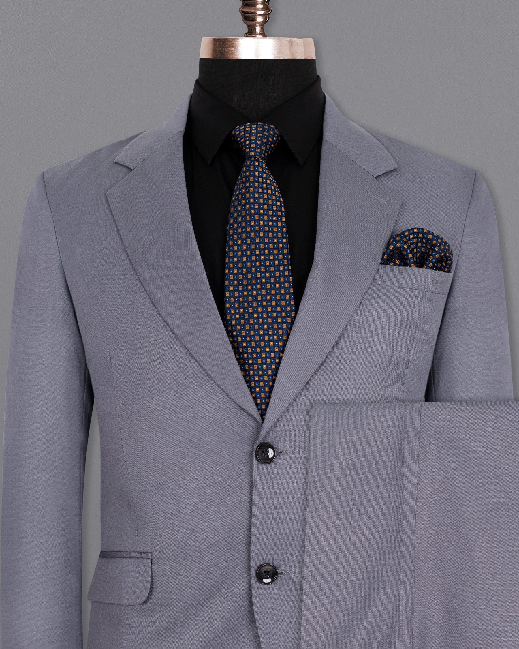 Storm Gray Wool Rich Suit ST1342-SB-36, ST1342-SB-38, ST1342-SB-40, ST1342-SB-42, ST1342-SB-44, ST1342-SB-46, ST1342-SB-48, ST1342-SB-50, ST1342-SB-52, ST1342-SB-54, ST1342-SB-56, ST1342-SB-58, ST1342-SB-60