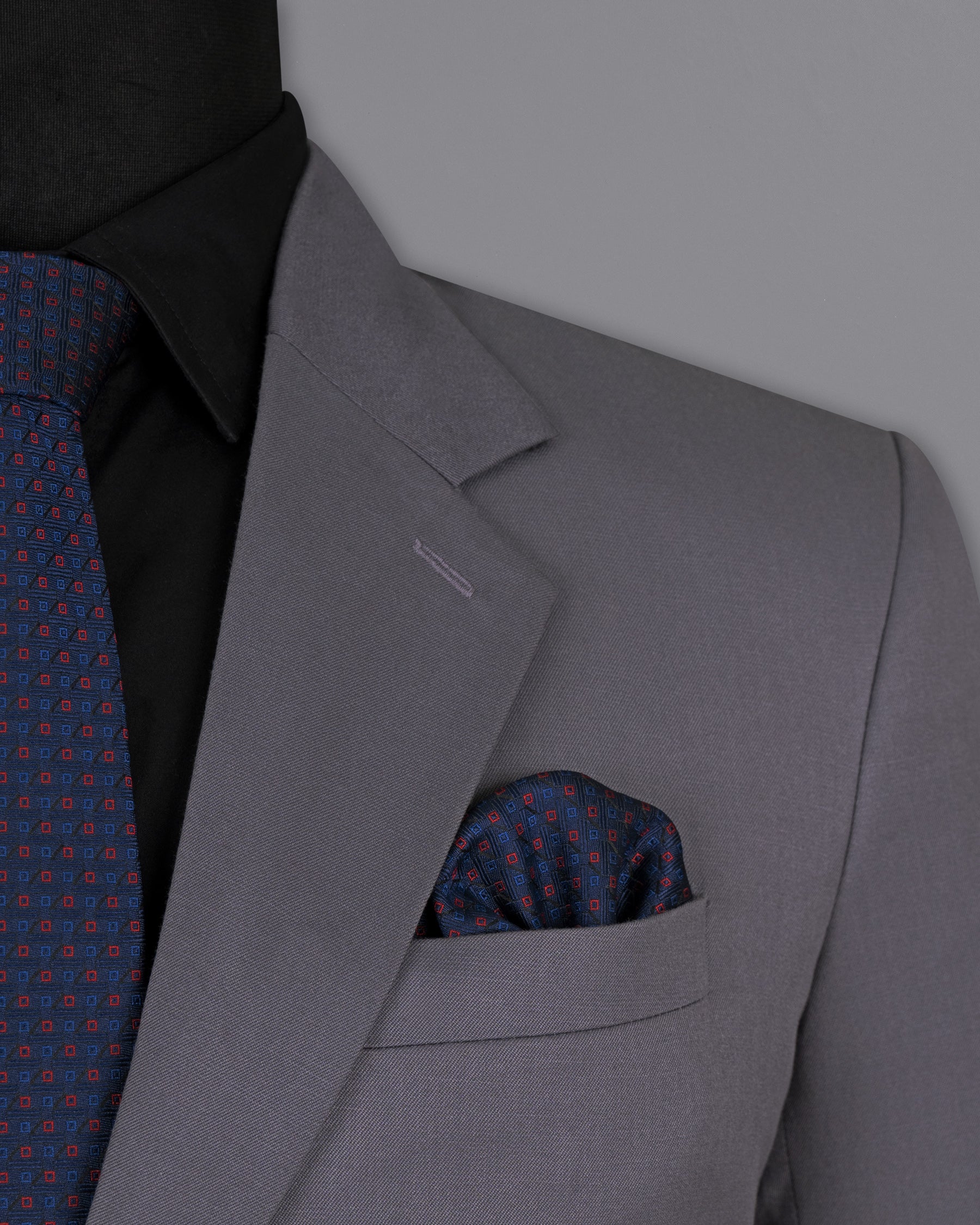 Dolphin Grey Wool Rich Suit