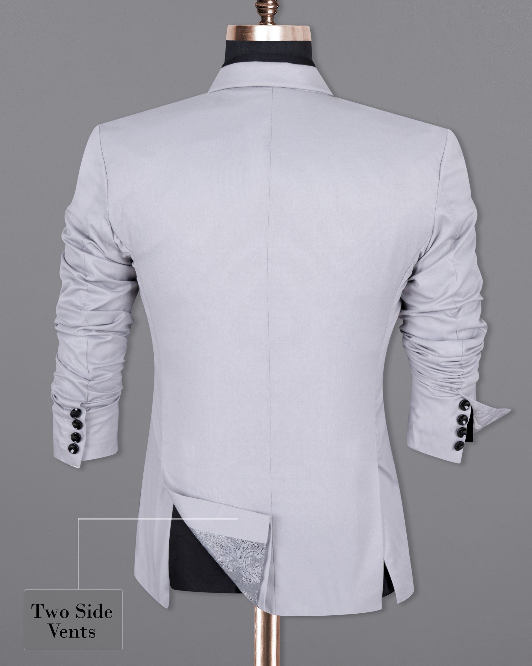 Ghost Gray Wool Rich Suit ST1405-SB-36, ST1405-SB-38, ST1405-SB-40, ST1405-SB-42, ST1405-SB-44, ST1405-SB-46, ST1405-SB-48, ST1405-SB-50, ST1405-SB-52, ST1405-SB-54, ST1405-SB-56, ST1405-SB-58, ST1405-SB-60