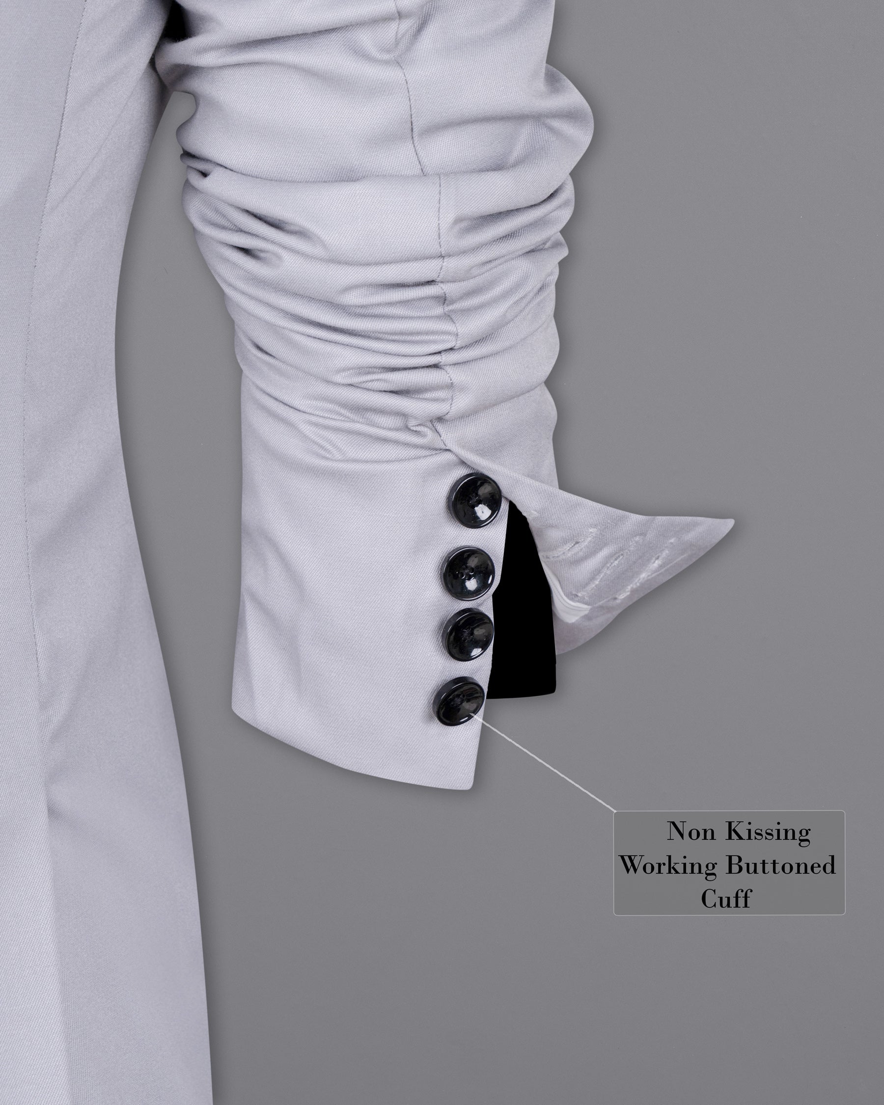 Ghost Gray Wool Rich Suit ST1405-SB-36, ST1405-SB-38, ST1405-SB-40, ST1405-SB-42, ST1405-SB-44, ST1405-SB-46, ST1405-SB-48, ST1405-SB-50, ST1405-SB-52, ST1405-SB-54, ST1405-SB-56, ST1405-SB-58, ST1405-SB-60