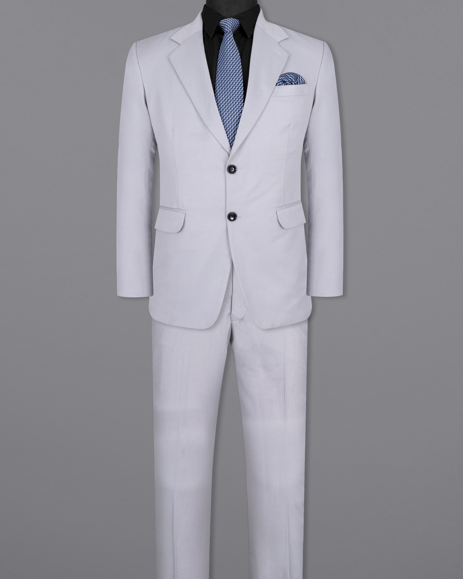 Ghost Gray Wool Rich Suit ST1405-SB-36, ST1405-SB-38, ST1405-SB-40, ST1405-SB-42, ST1405-SB-44, ST1405-SB-46, ST1405-SB-48, ST1405-SB-50, ST1405-SB-52, ST1405-SB-54, ST1405-SB-56, ST1405-SB-58, ST1405-SB-60
