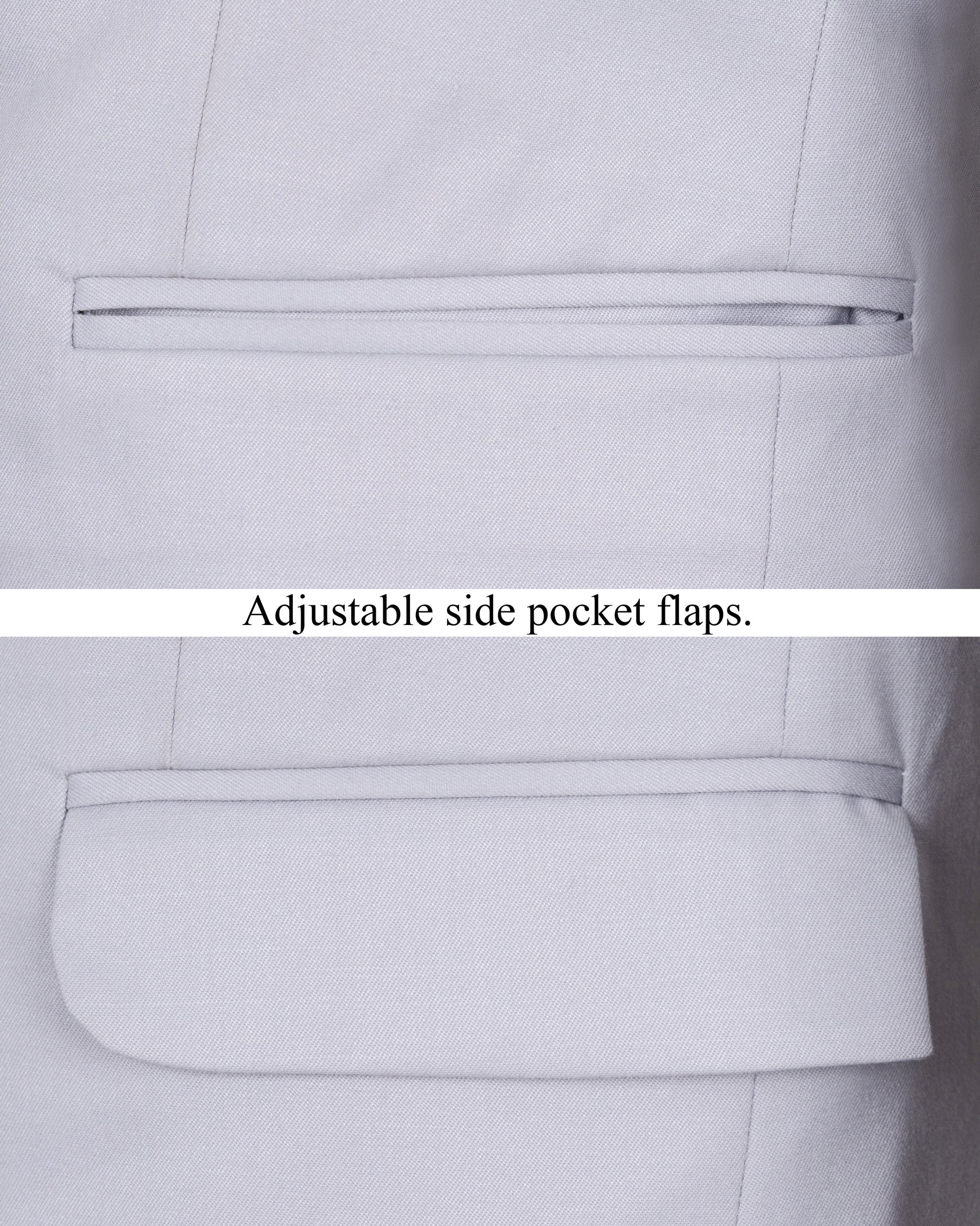 Ghost Gray Wool Rich Suit ST1405-SB-36, ST1405-SB-38, ST1405-SB-40, ST1405-SB-42, ST1405-SB-44, ST1405-SB-46, ST1405-SB-48, ST1405-SB-50, ST1405-SB-52, ST1405-SB-54, ST1405-SB-56, ST1405-SB-58, ST1405-SB-60