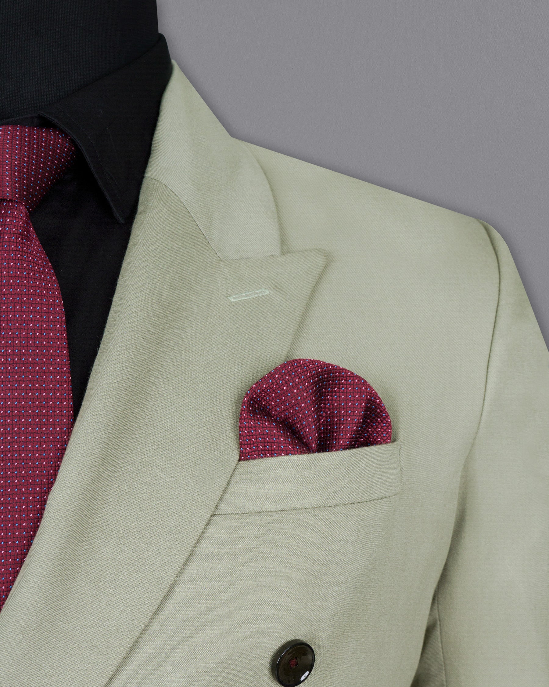 Eagle Wool Rich Double Breasted Suit