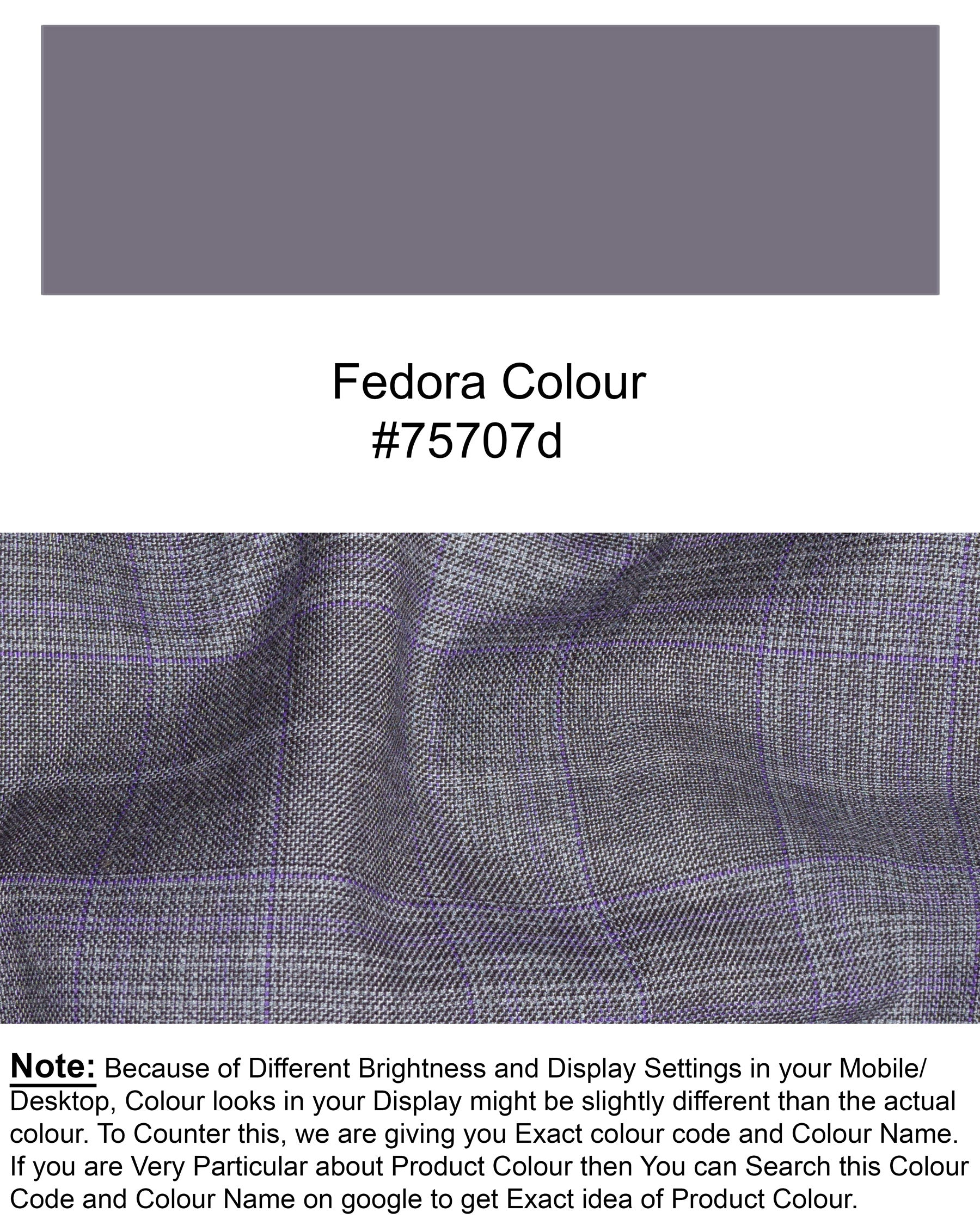 Fedora Plaid Wool Rich Suit ST1440-SB-36,ST1440-SB-38,ST1440-SB-40,ST1440-SB-42,ST1440-SB-44,ST1440-SB-46,ST1440-SB-48,ST1440-SB-50,ST1440-SB-52,ST1440-SB-54,ST1440-SB-56,ST1440-SB-58,ST1440-SB-60