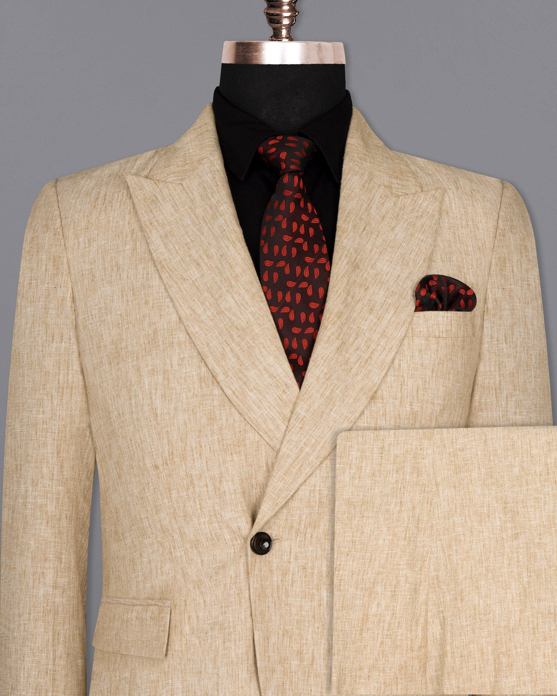 Brown Plaid Wool Rich Suit ST1465-D22-36,ST1465-D22-38,ST1465-D22-40,ST1465-D22-42,ST1465-D22-44,ST1465-D22-46,ST1465-D22-48,ST1465-D22-50,ST1465-D22-52,ST1465-D22-54,ST1465-D22-56,ST1465-D22-58,ST1465-D22-60