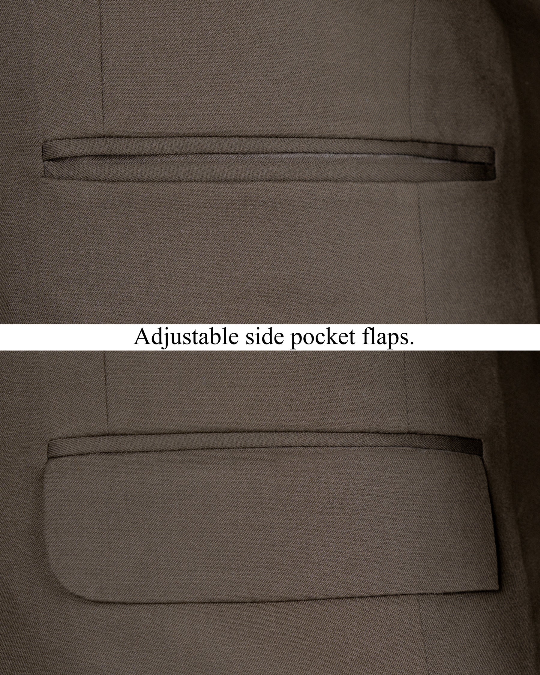 Don Juan Brown Wool Rich Suit ST1496-SB-36, ST1496-SB-38, ST1496-SB-40, ST1496-SB-42, ST1496-SB-44, ST1496-SB-46, ST1496-SB-48, ST1496-SB-50, ST1496-SB-52, ST1496-SB-54, ST1496-SB-56, ST1496-SB-58, ST1496-SB-60