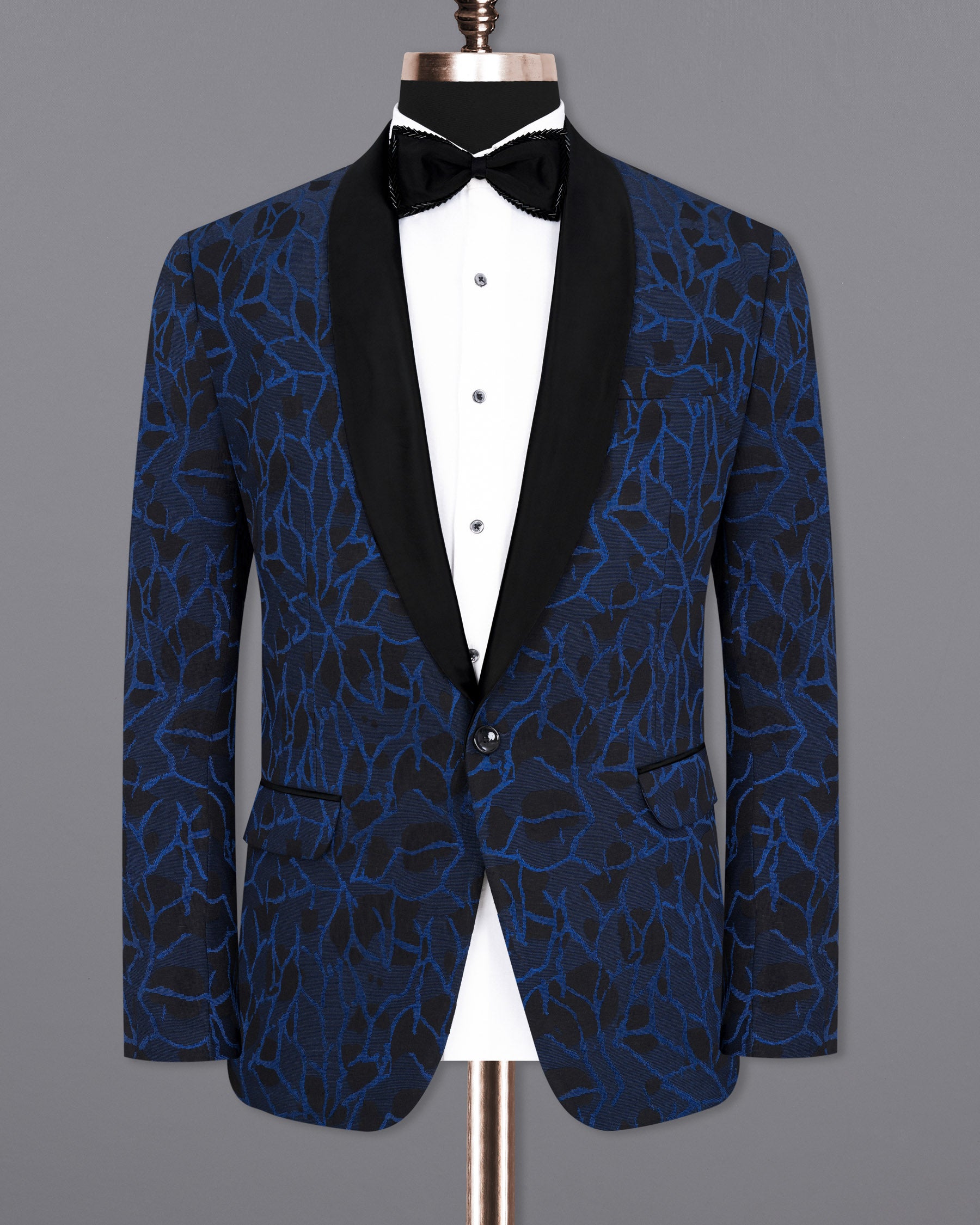 Downriver Blue with Thunder Black Tuxedo Designer Suit ST1798-BKL-36, ST1798-BKL-38, ST1798-BKL-40, ST1798-BKL-42, ST1798-BKL-44, ST1798-BKL-46, ST1798-BKL-48, ST1798-BKL-50, ST1798-BKL-52, ST1798-BKL-54, ST1798-BKL-56, ST1798-BKL-58, ST1798-BKL-60