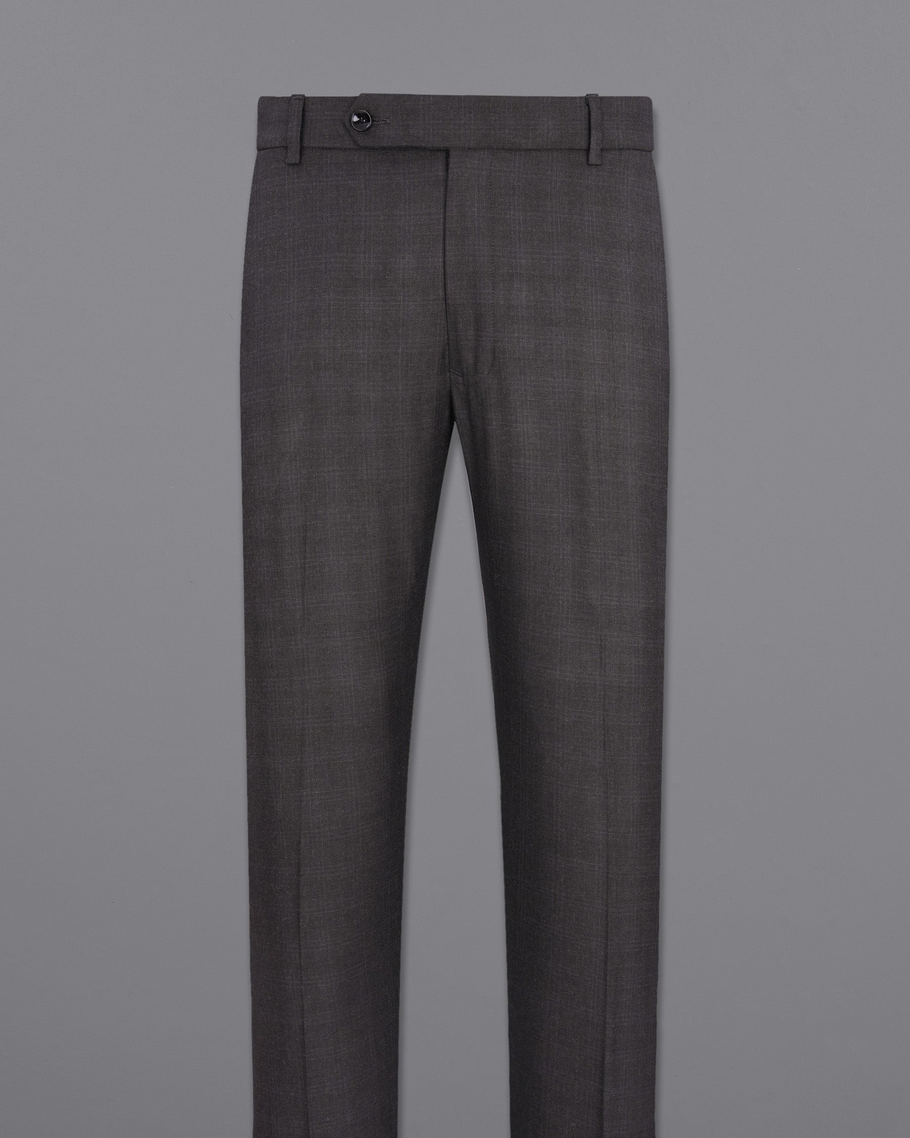 Iridium Gray Subtle Plaid Single Breasted Suit