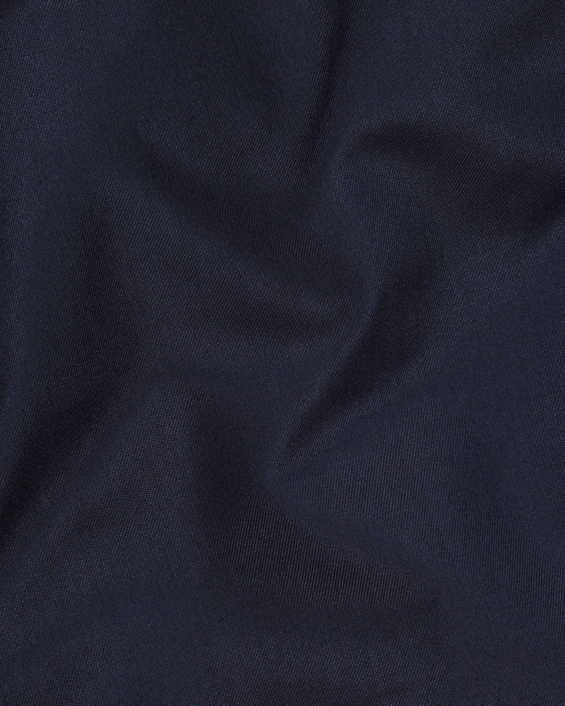 Firefly Blue Double-Breasted Suit