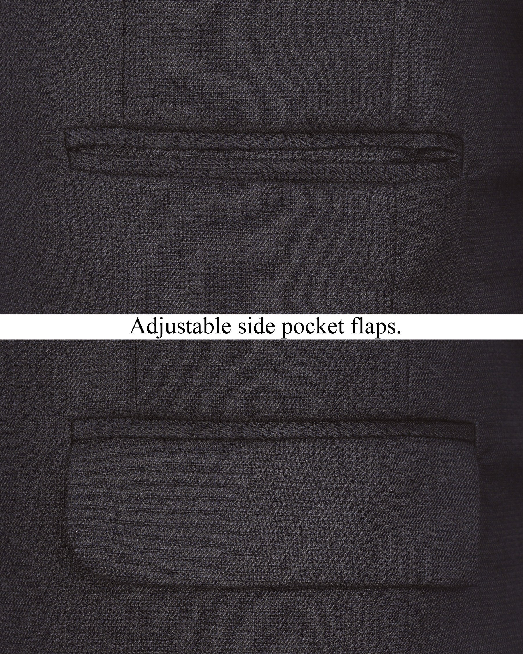 Gravel Gray Single Breasted Suit