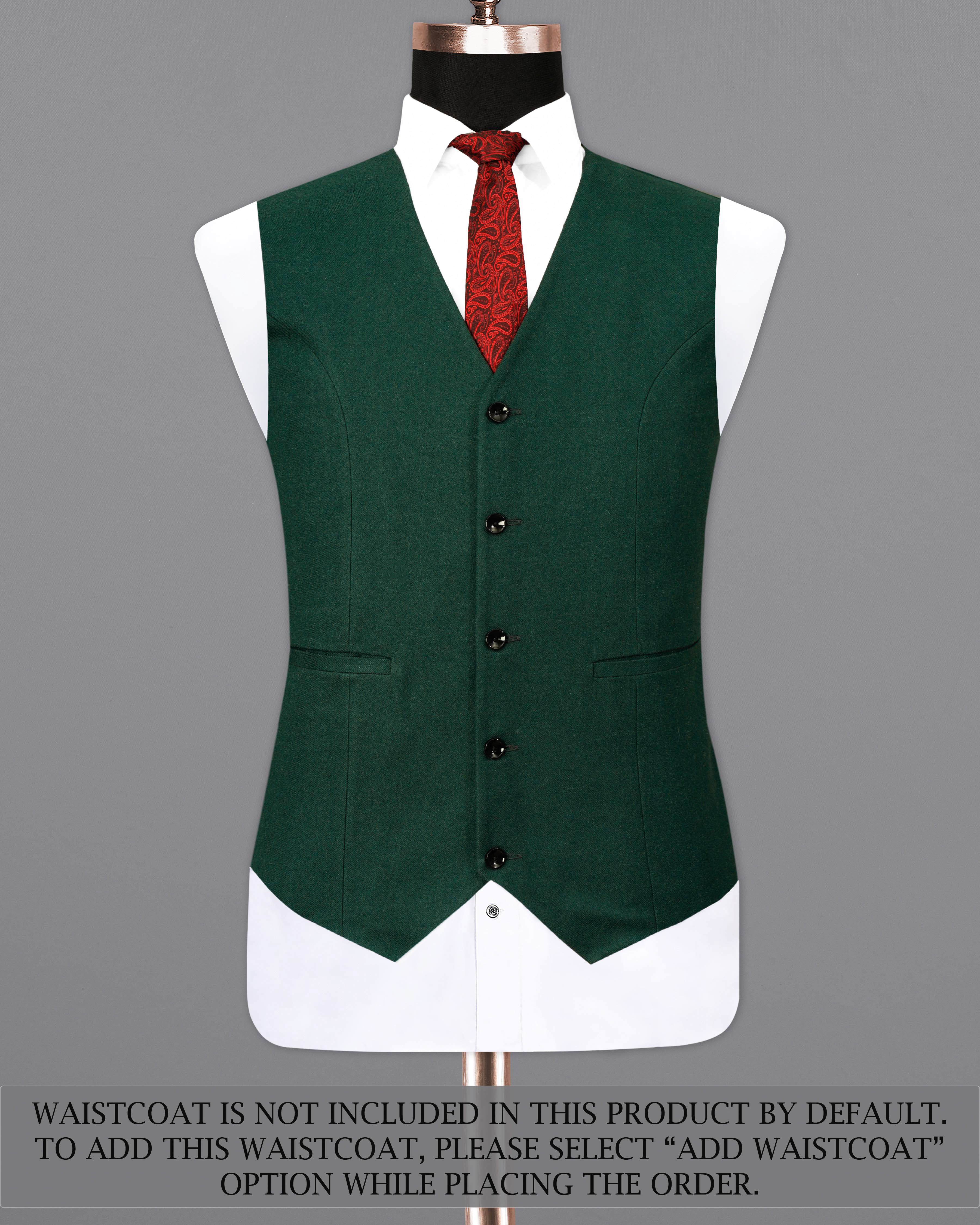 Celtic Green Single Breasted Suit